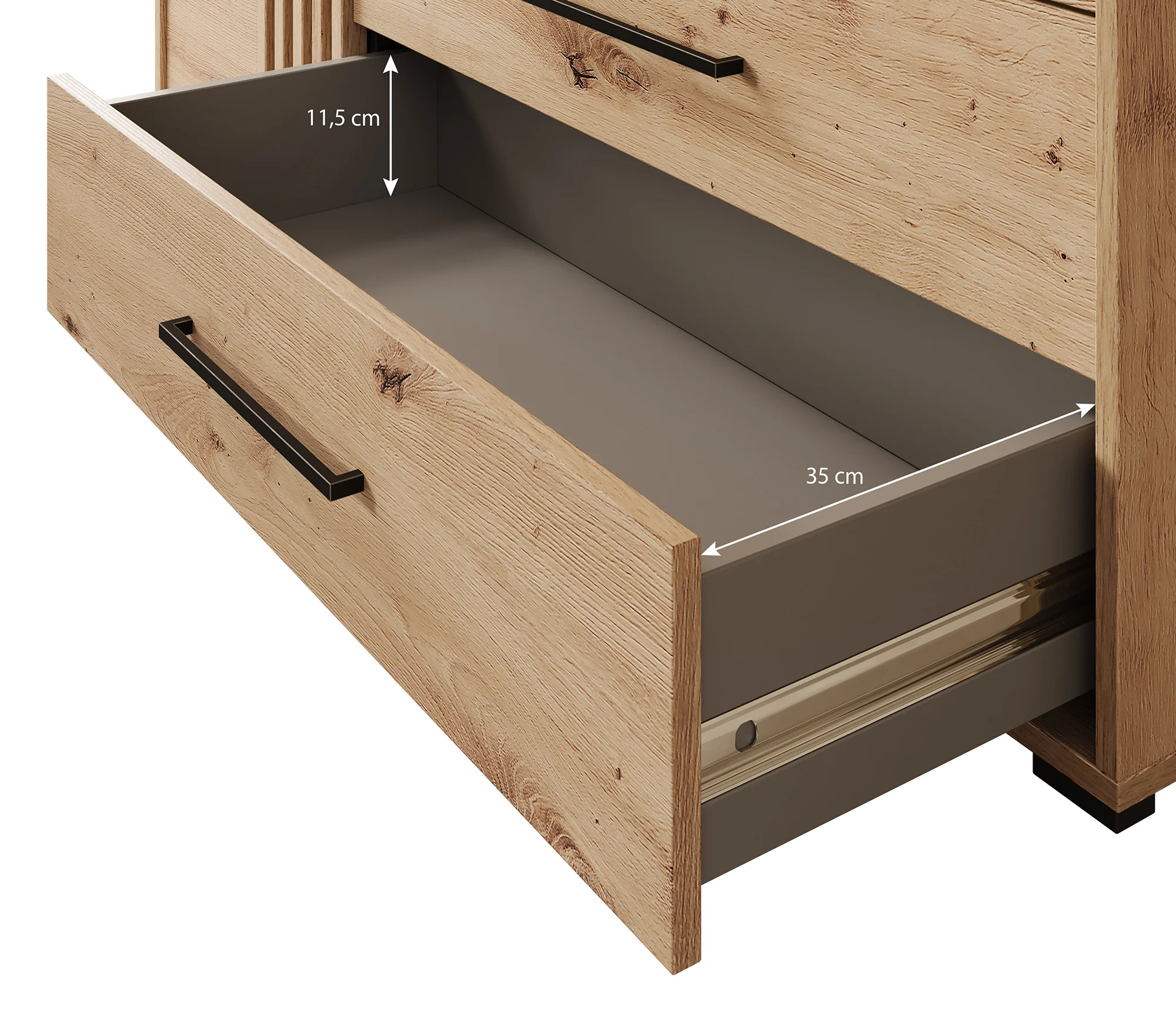 Adyson - Dressoir - Eiken - 138x40x82 cm - Image 6
