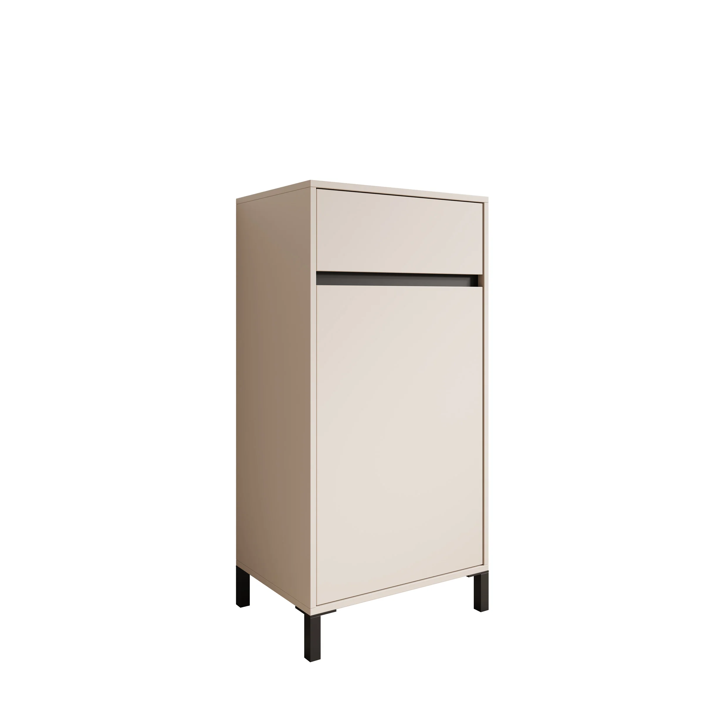 Alessa - Schoenenkast - Beige - 55x40x110 cm - Image 7