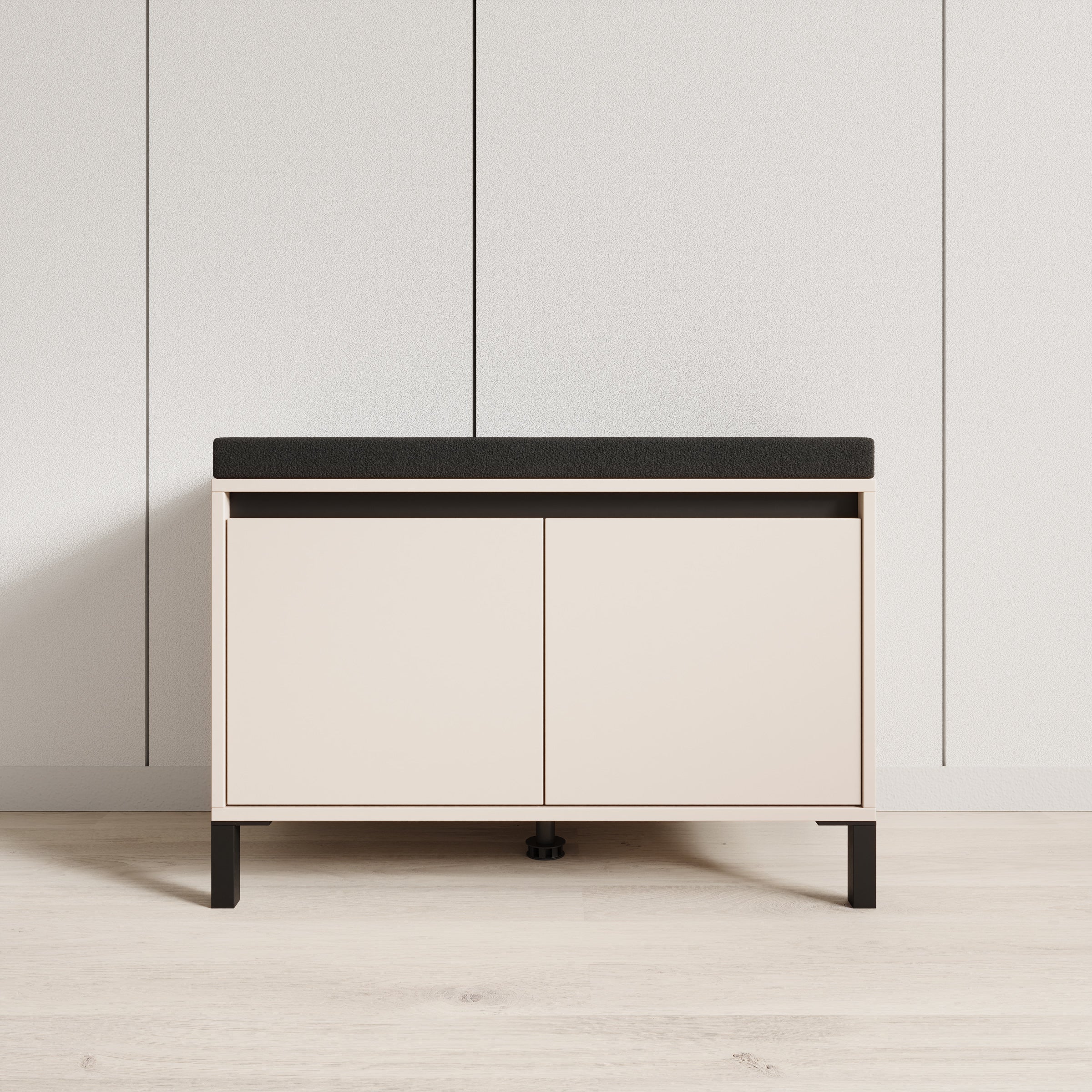 Alessa - Schoenenkast - Beige - 80x40x57 cm - Image 3