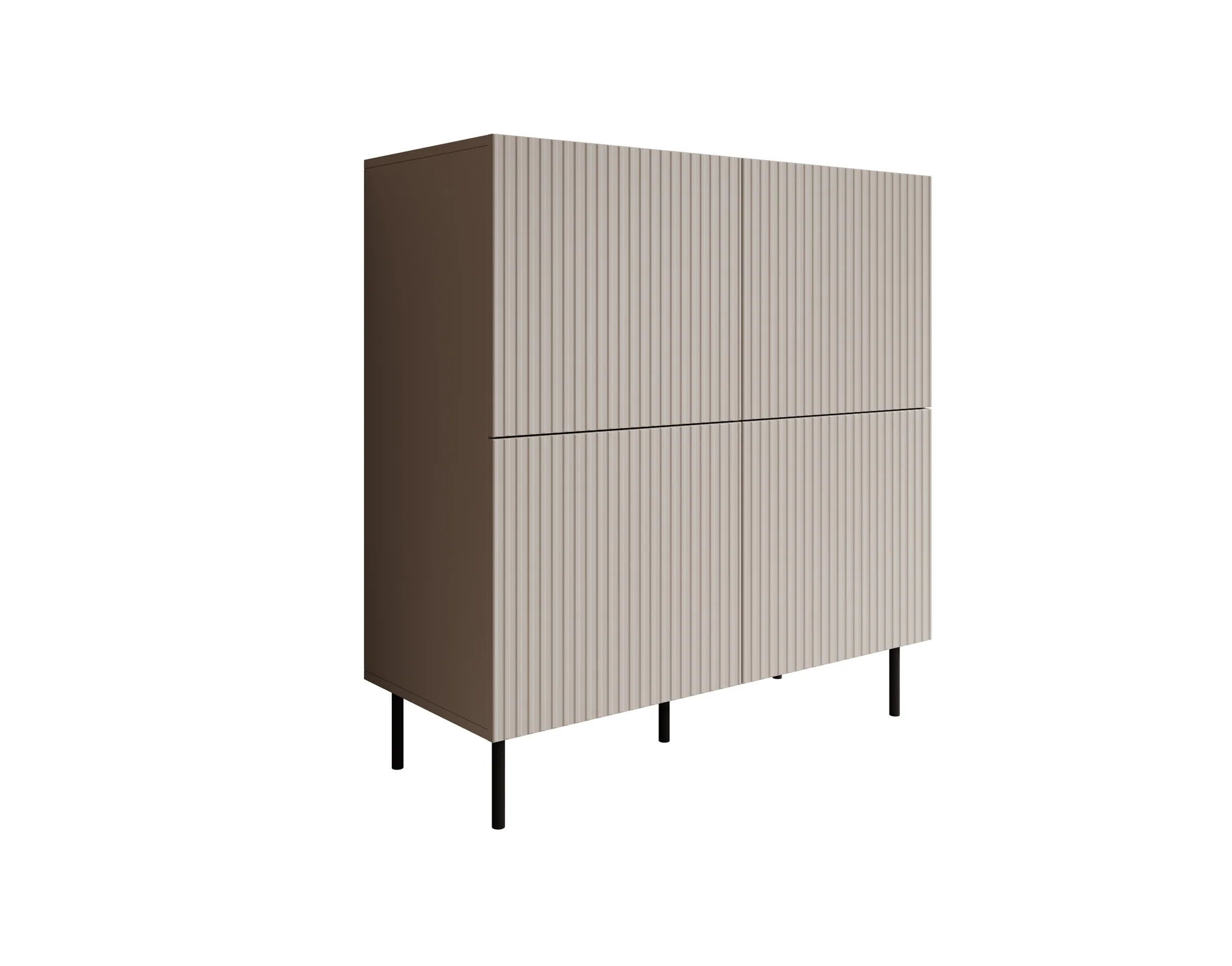 Alex - Dressoir - Beige - 101x42x106 cm - Image 6