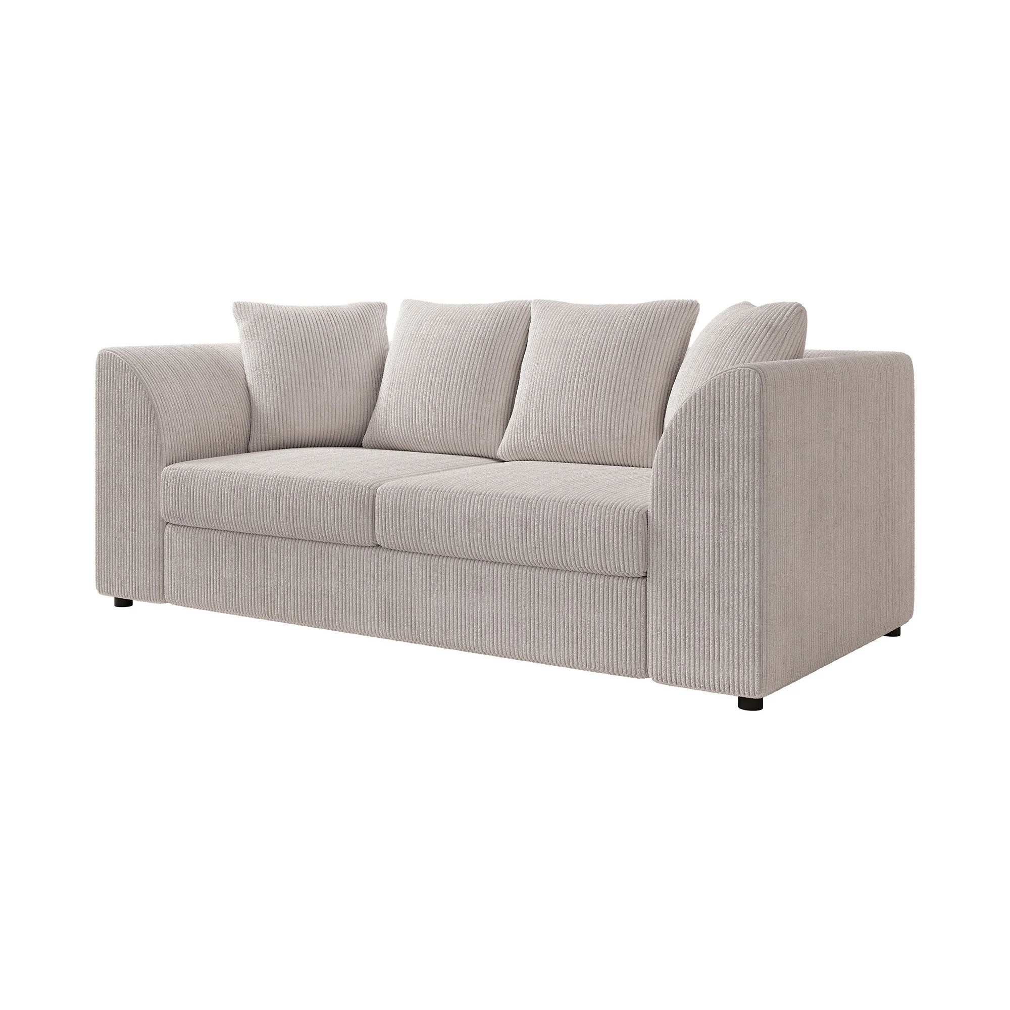 Alfort - 3-zitsbank - Ribstof beige - Image 6