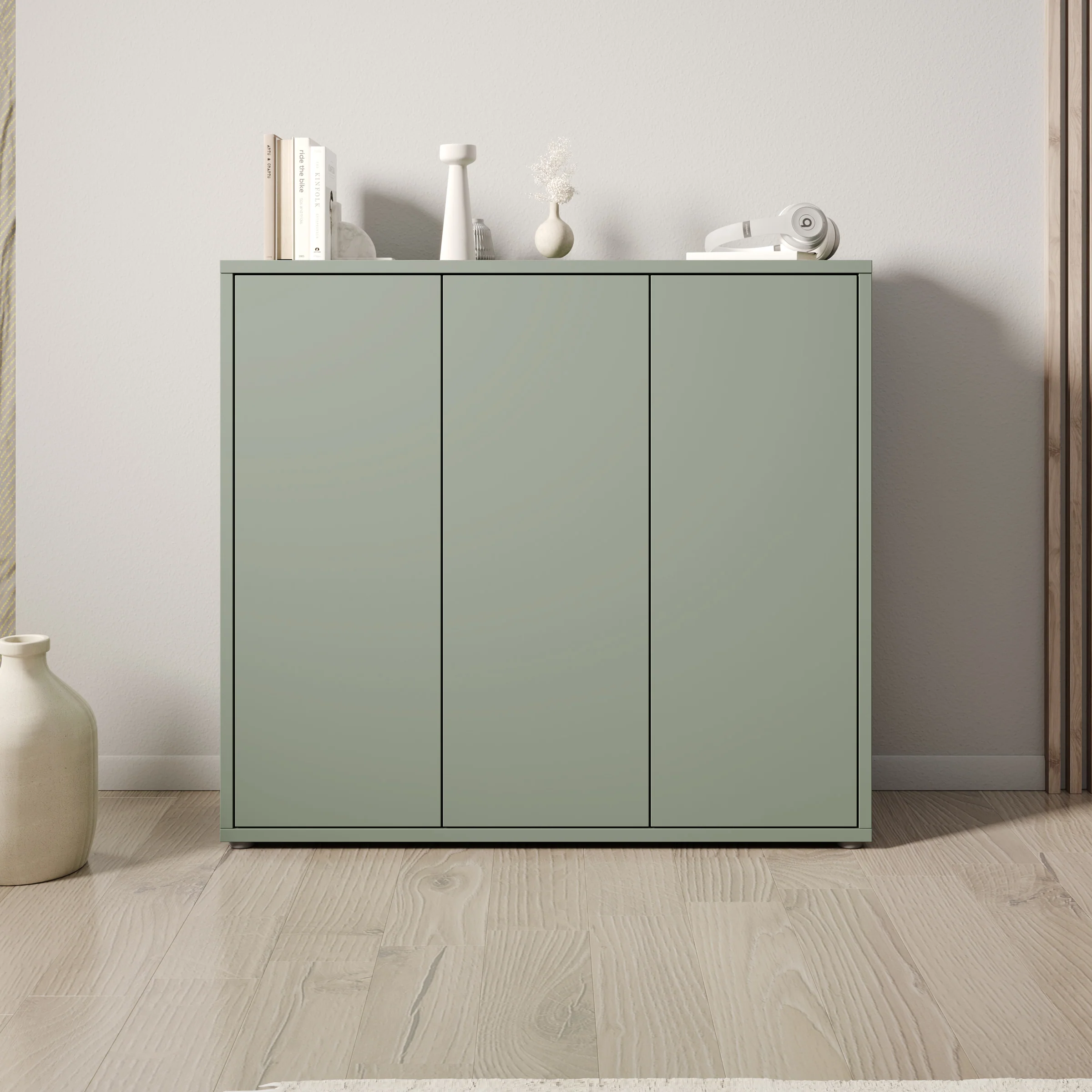Amber 2 - Schoenenkast - Groen - 109x35x99 cm - Image 3