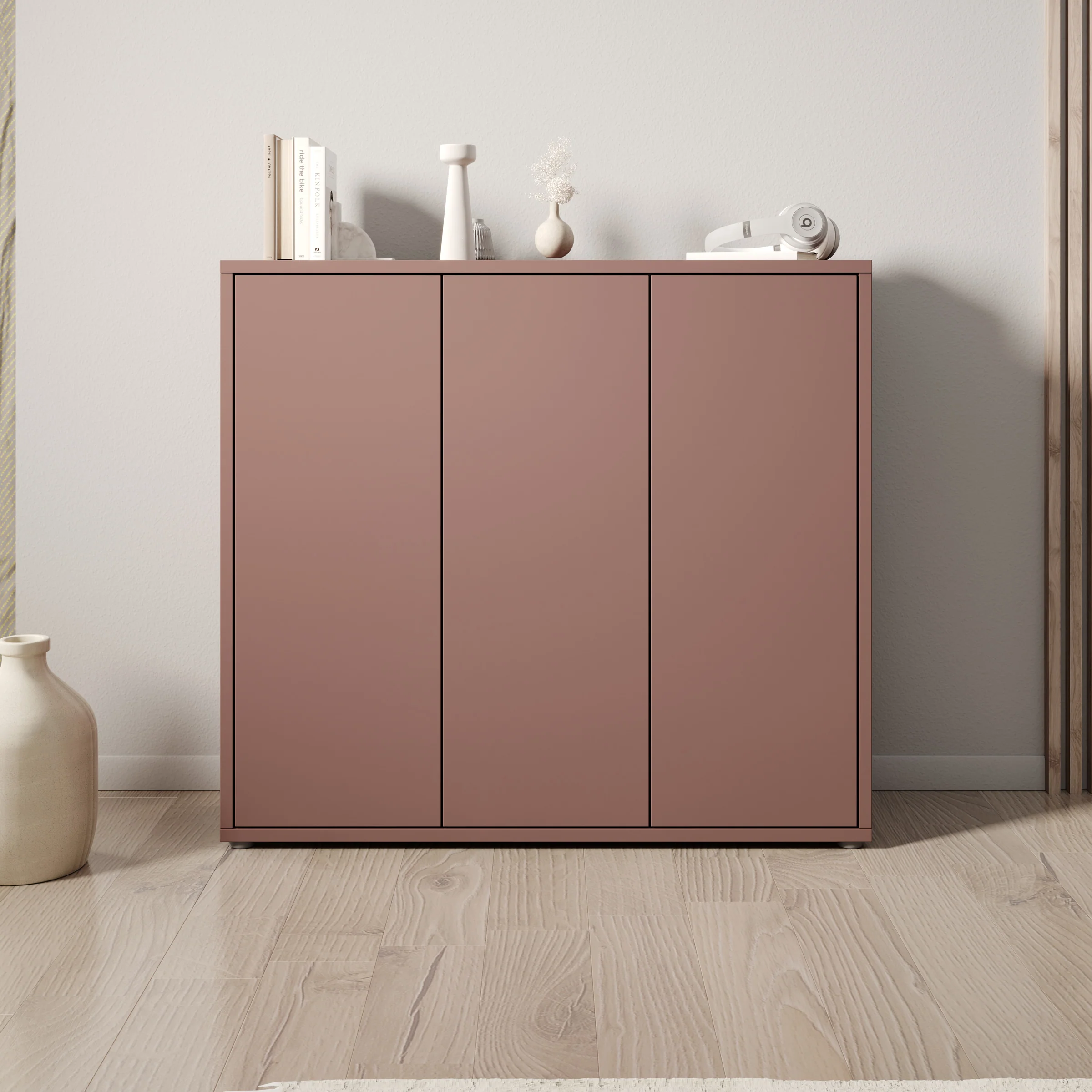 Amber 2 - Schoenenkast - Terracotta - 109x35x99 cm - Image 3