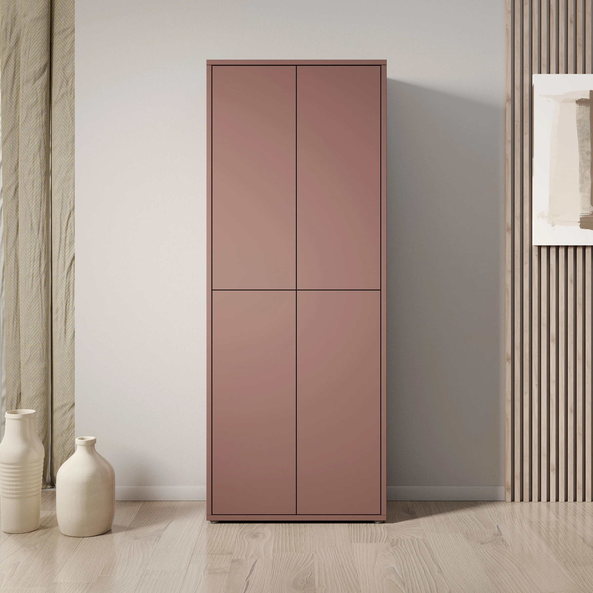 Amber - Schoenenkast - Terracotta - 75x35x192 cm - Image 3