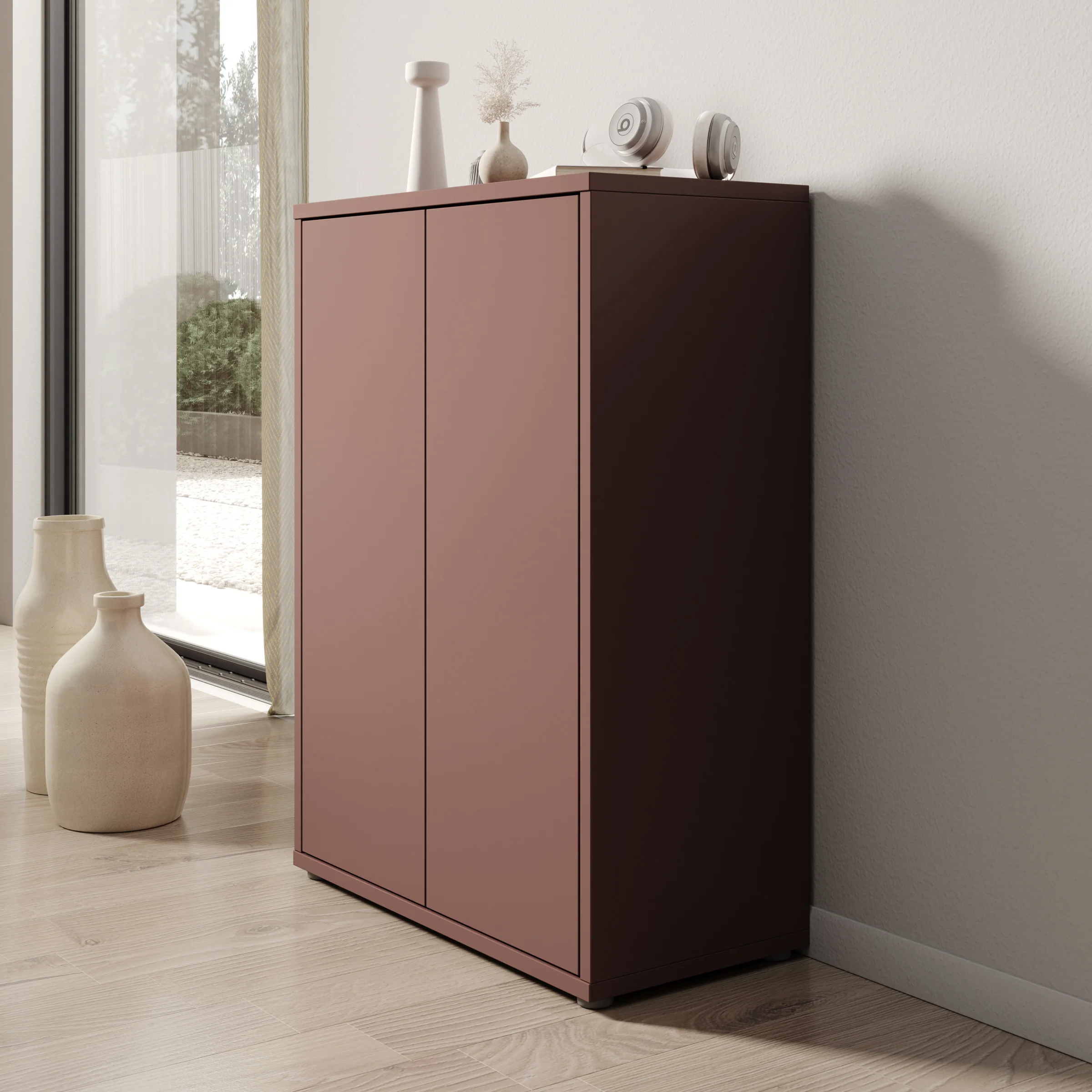 Amber - Schoenenkast - Terracotta - 75x35x99 cm - Image 4