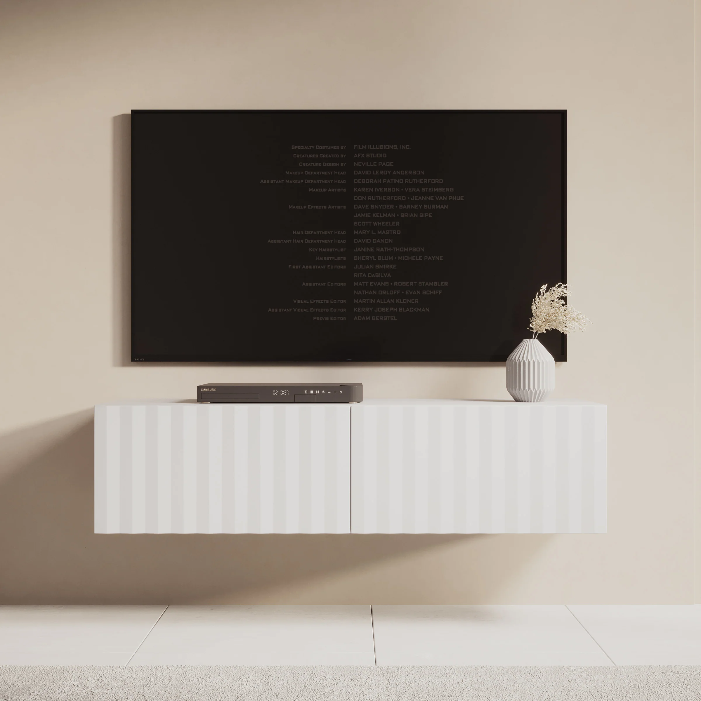 Angelina - TV-Meubel - Wit - 128 cm - Image 3