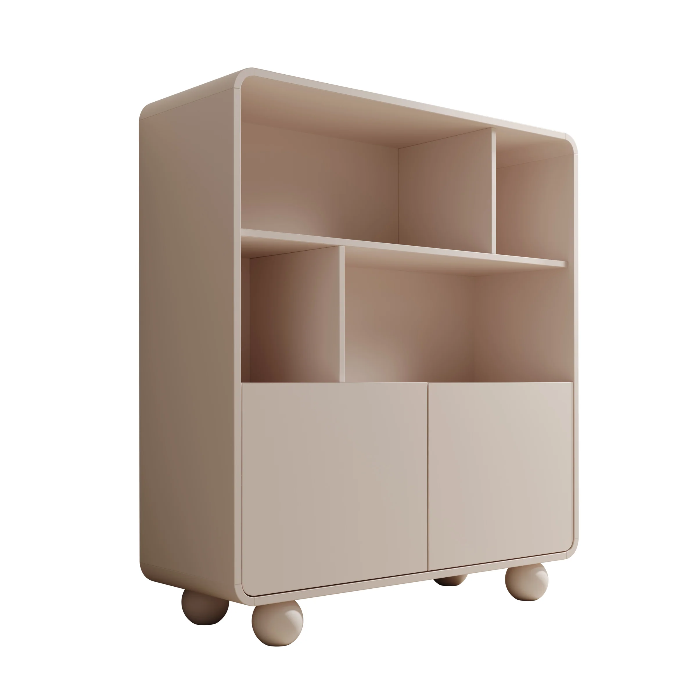 Anobo - Boekenkast - Beige - 108x39x121 cm - Image 7