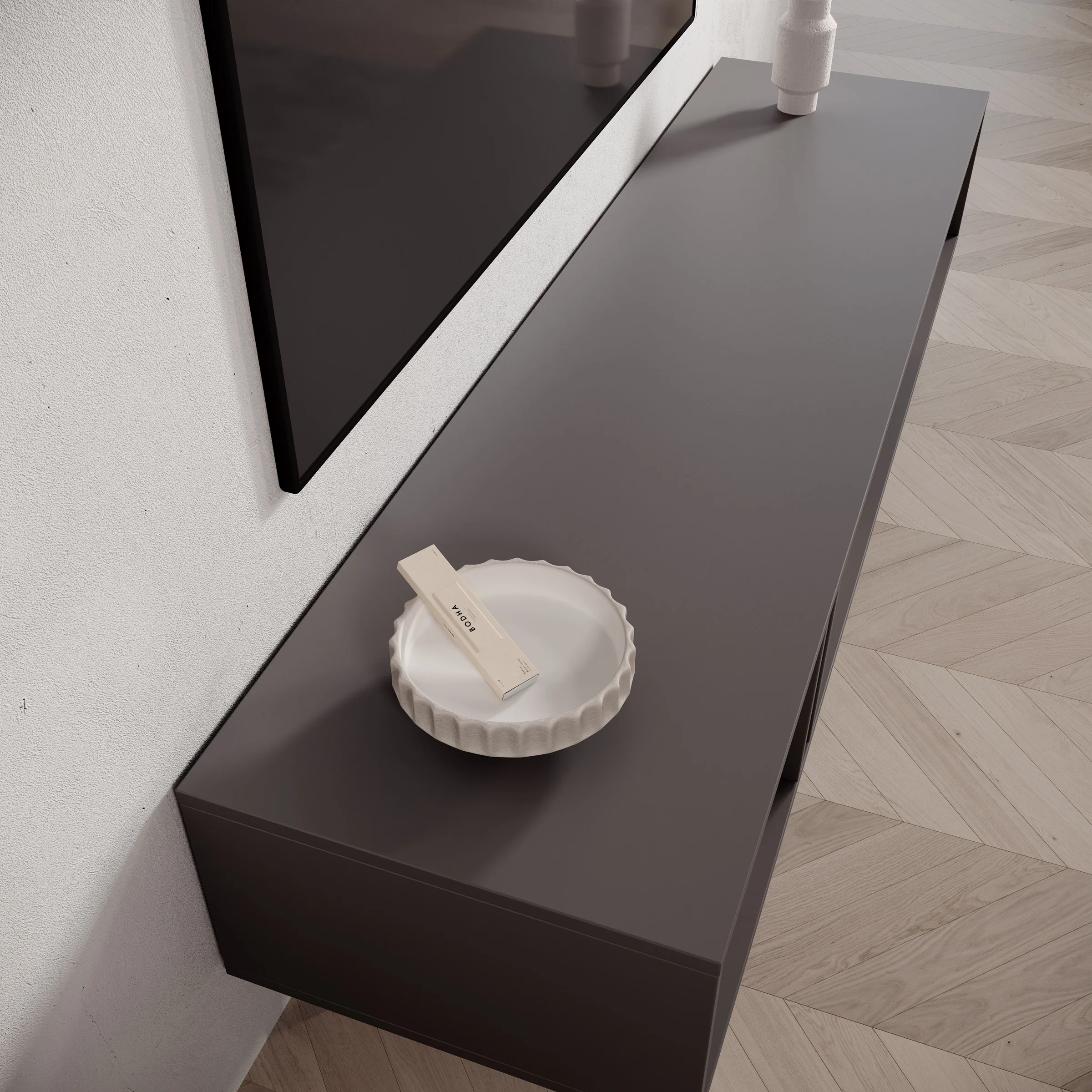 Antigo - TV-Meubel - Beige/Antraciet - 163x43x43 cm - Image 5