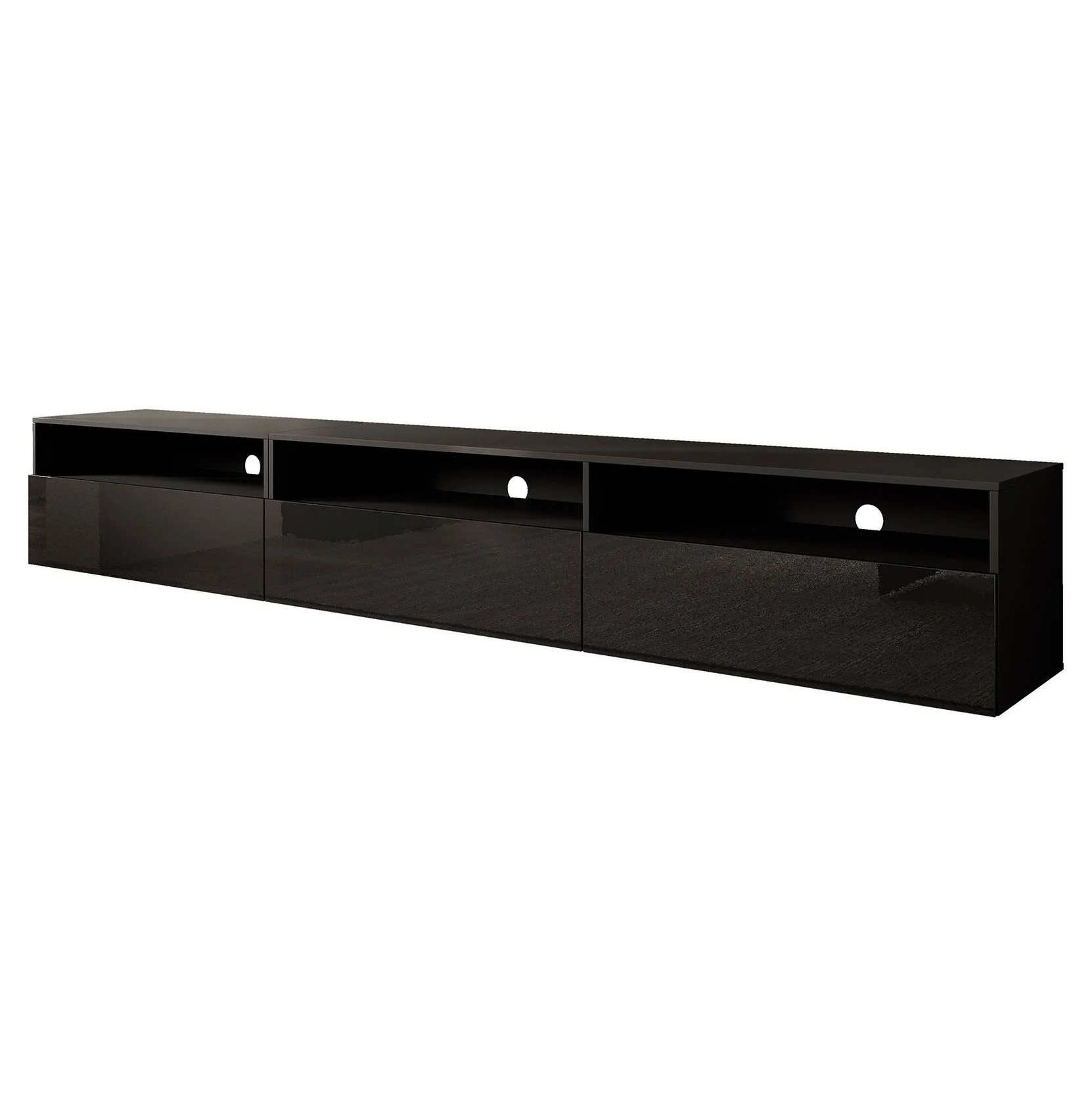 Antrix - TV-Meubel - Zwart - 270 cm - Image 6