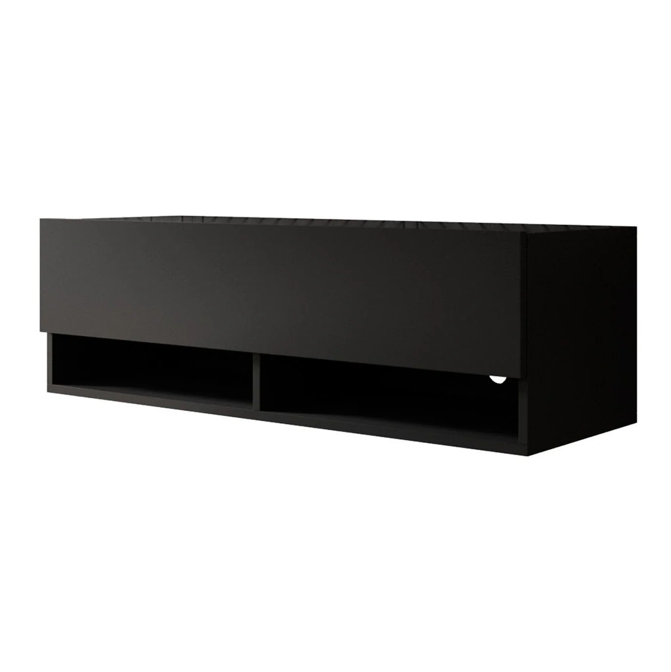 Asino - TV-Meubel  - Mat zwart - 100 cm - Image 7