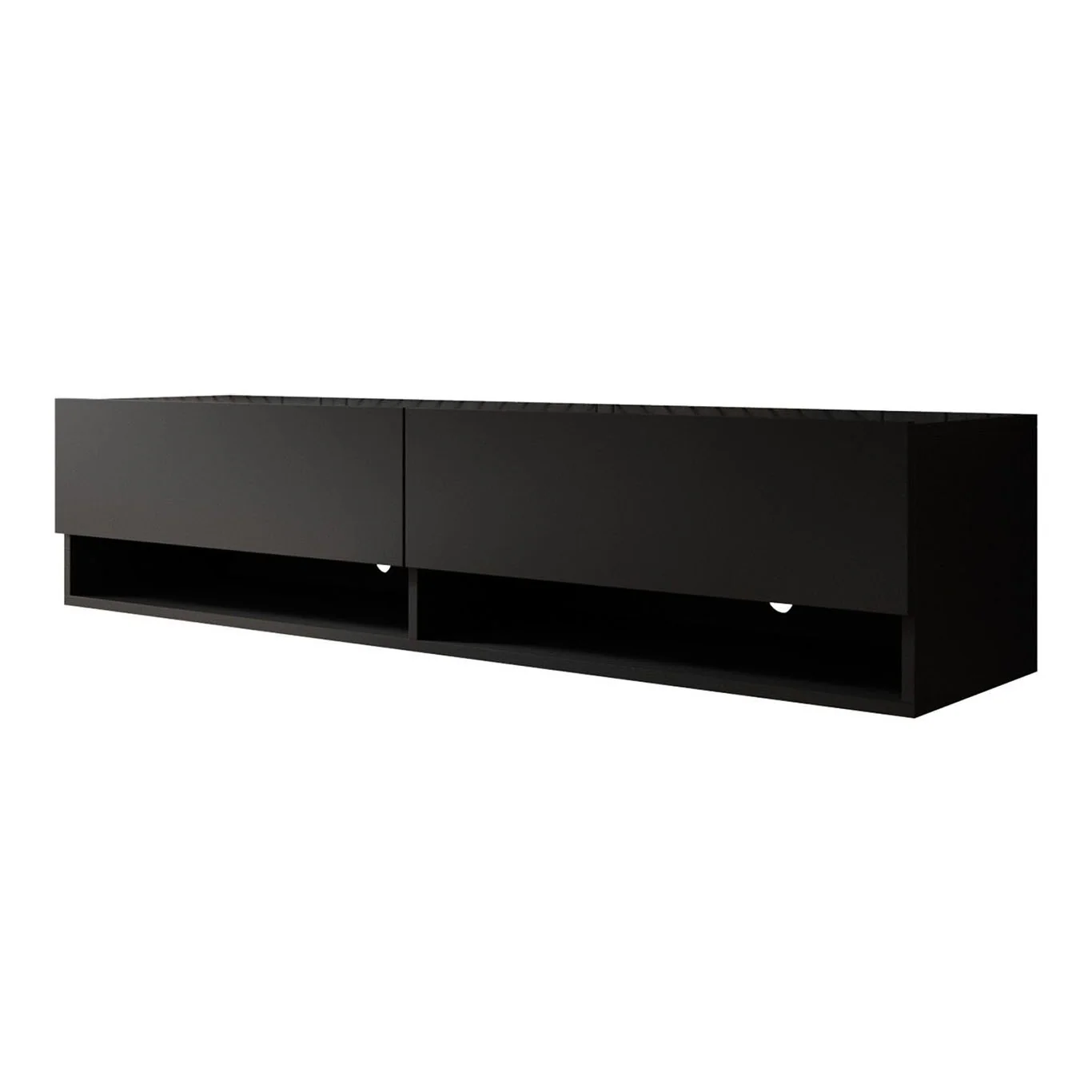 Asino - TV-Meubel  - Mat zwart - 140 cm - Image 7