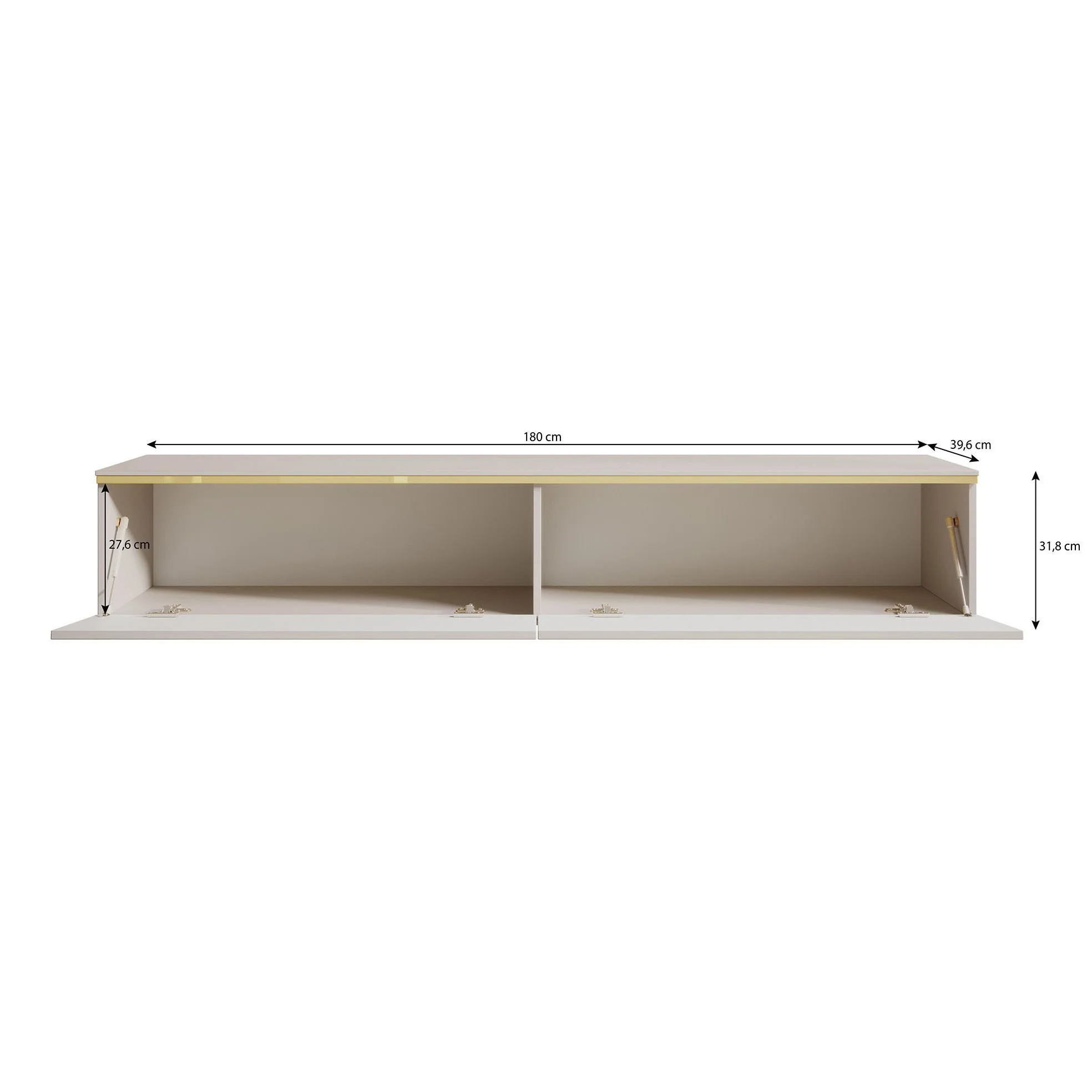 Assunta - TV-Meubel - Beige - 180 cm - Image 5