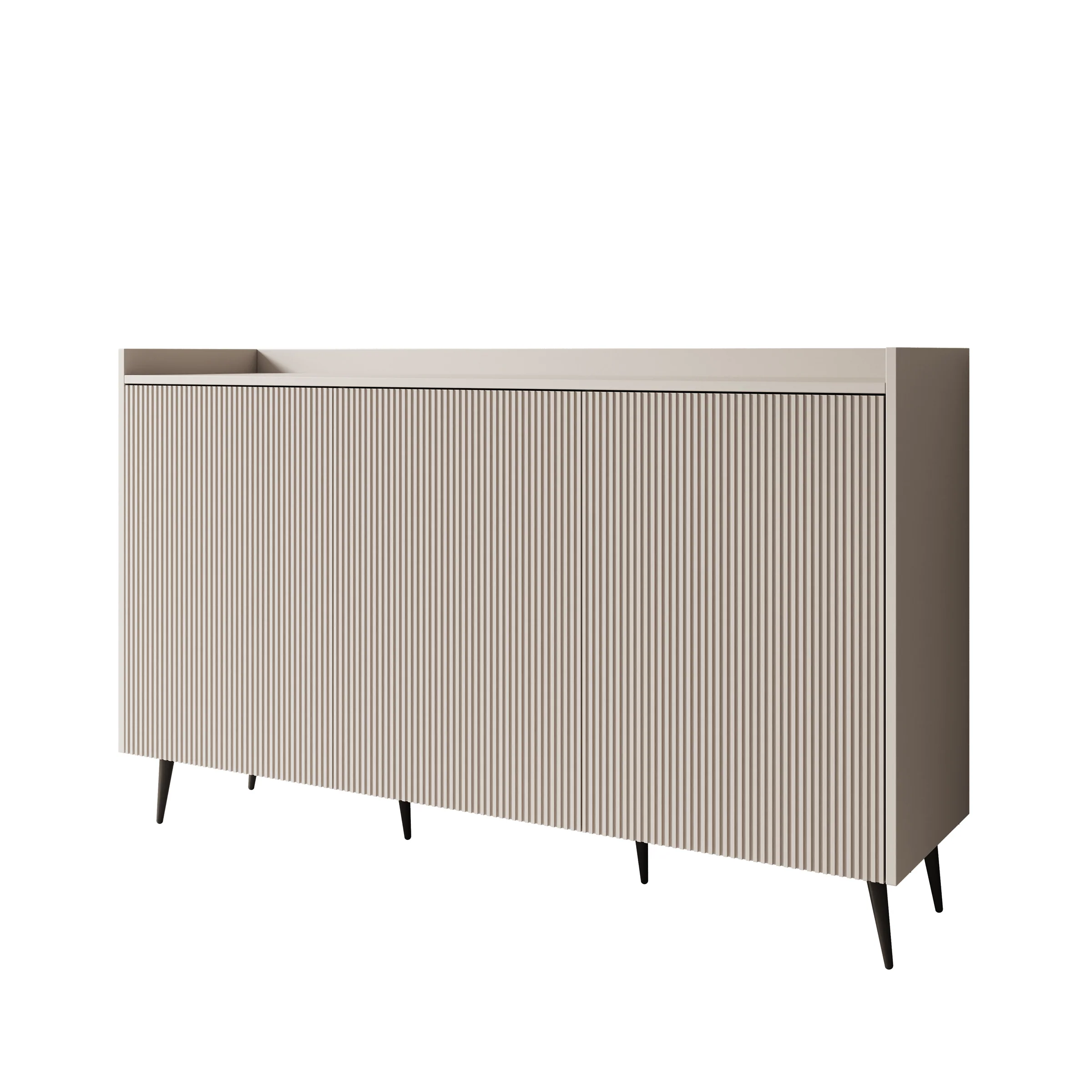 Asty - Dressoir - Beige - 150x41x92 cm - Image 7