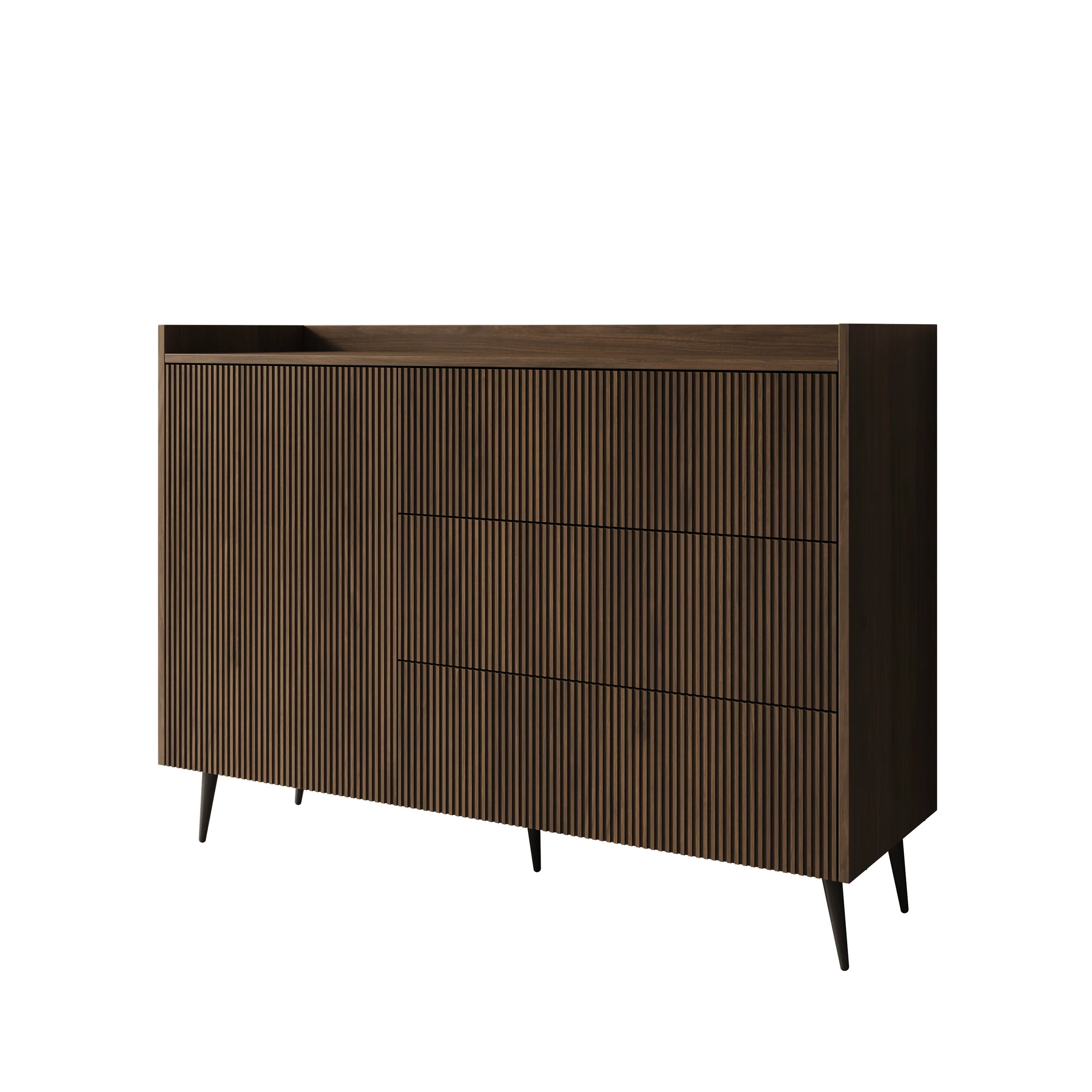 Asty - Dressoir - Donker eiken - 126x41x92 cm - Image 8