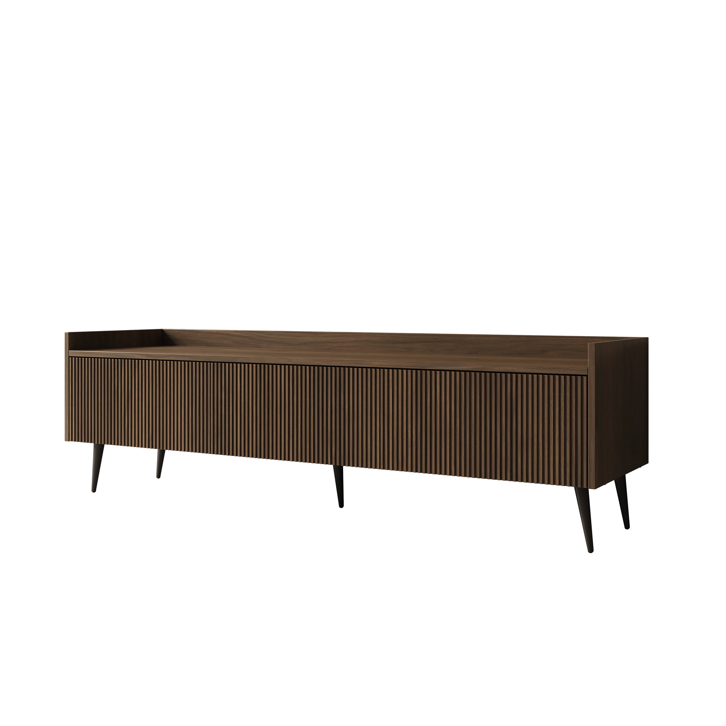 Asty - TV-Meubel - Donker eiken - 150x40x45 cm - Image 7