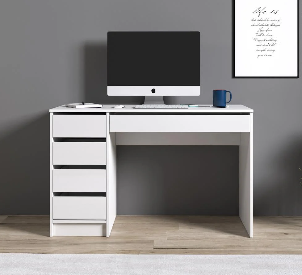 Avio - Bureau - Wit - 120x55 cm - Image 2
