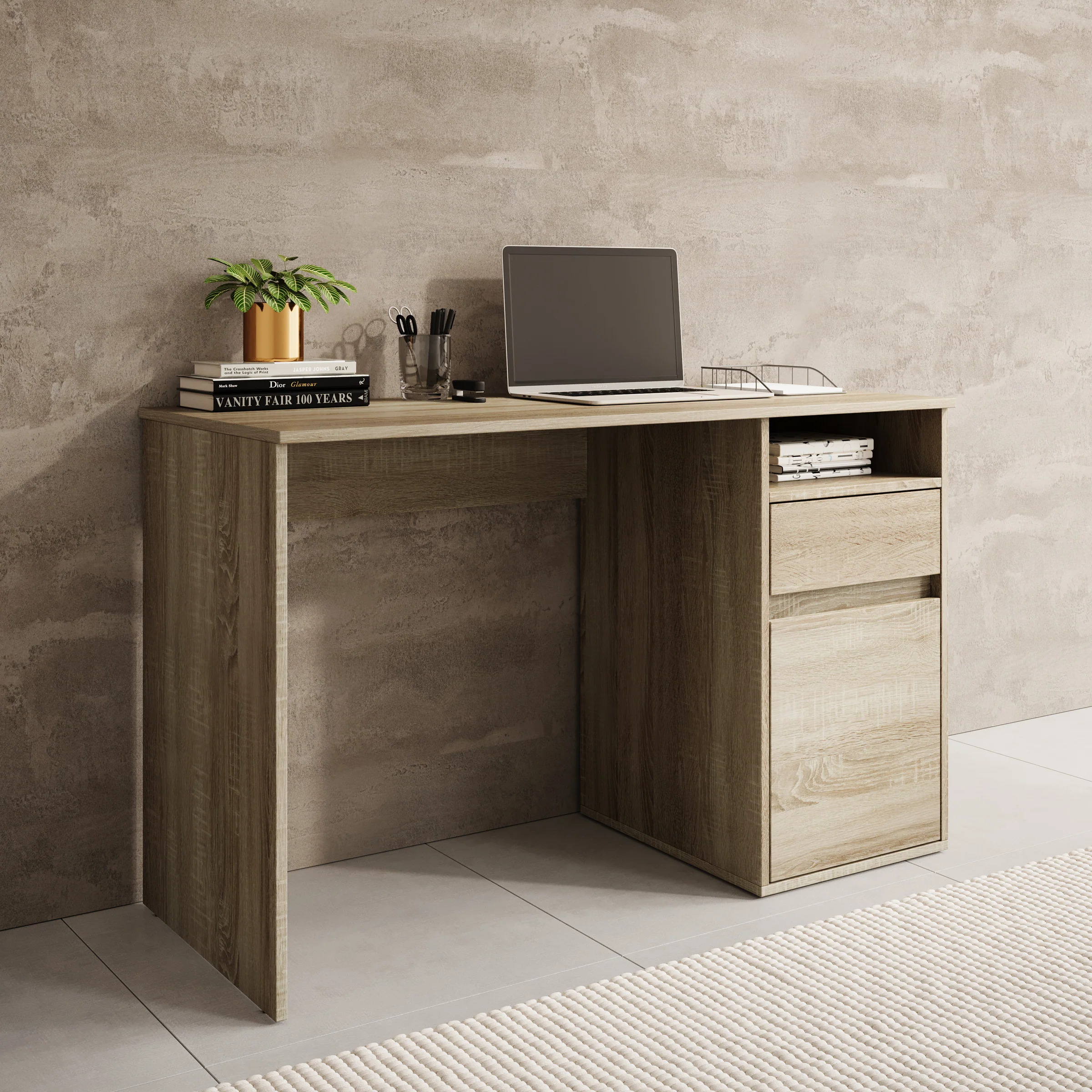 Babot 1 - Bureau - Eiken - 120x54 cm