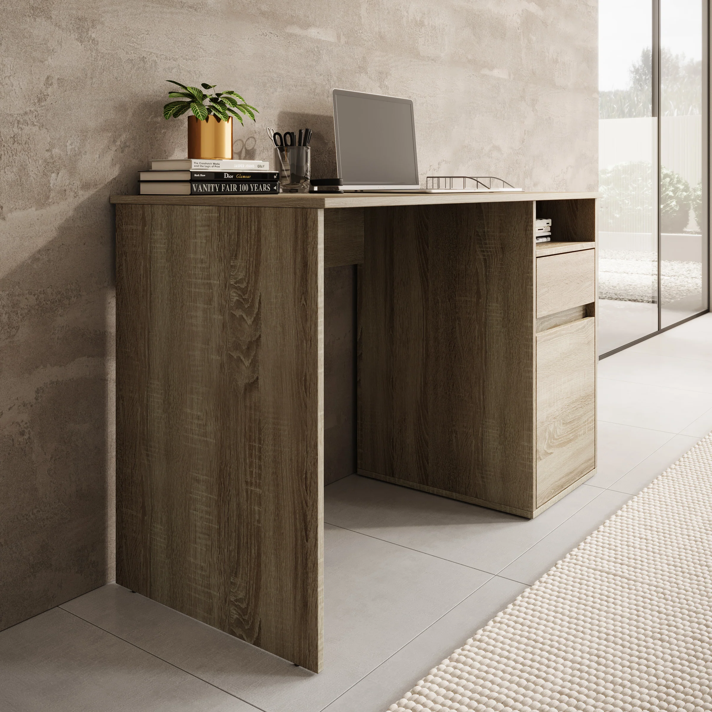 Babot 1 - Bureau - Eiken - 120x54 cm - Image 4