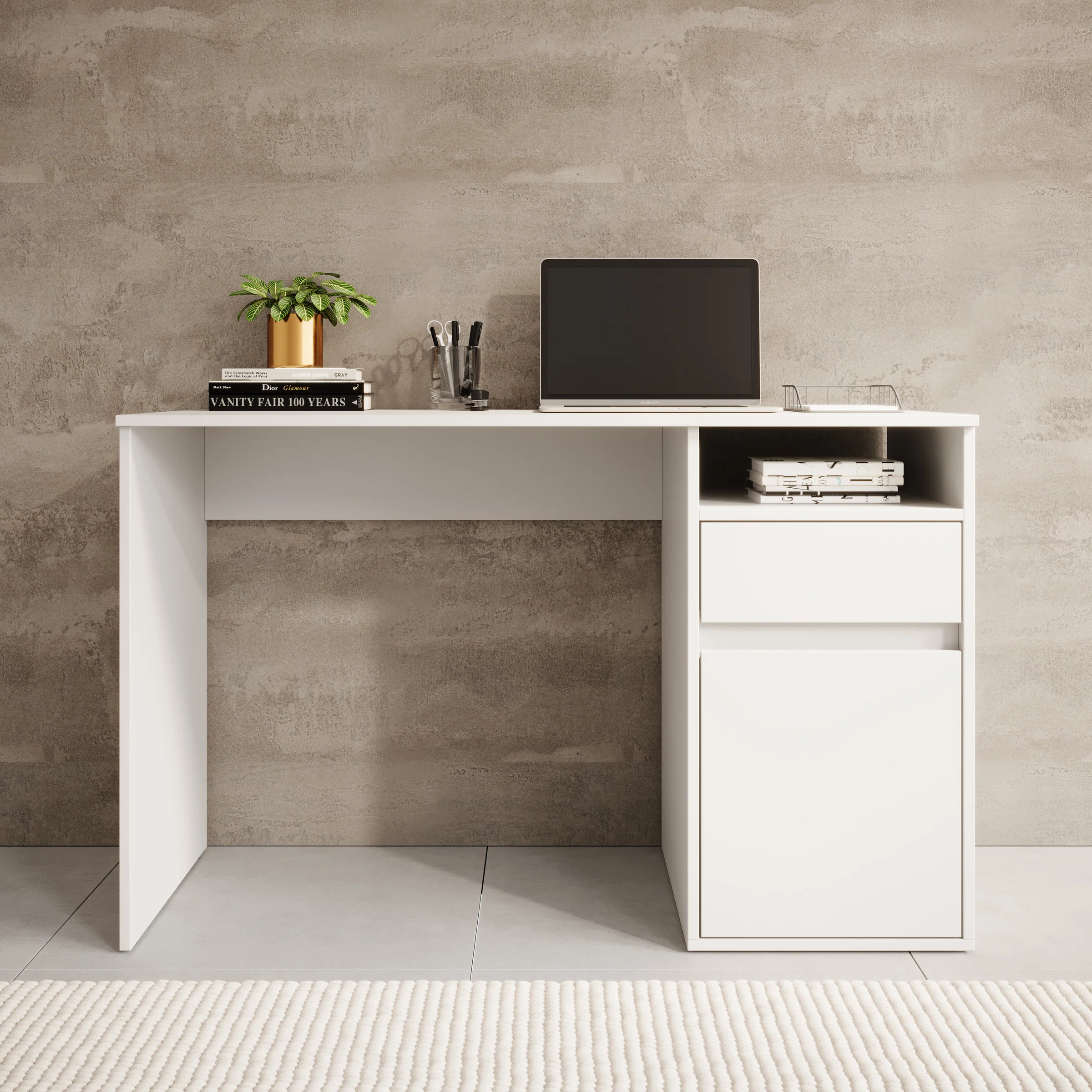 Babot 1 - Bureau - Wit - 120x54 cm - Image 2