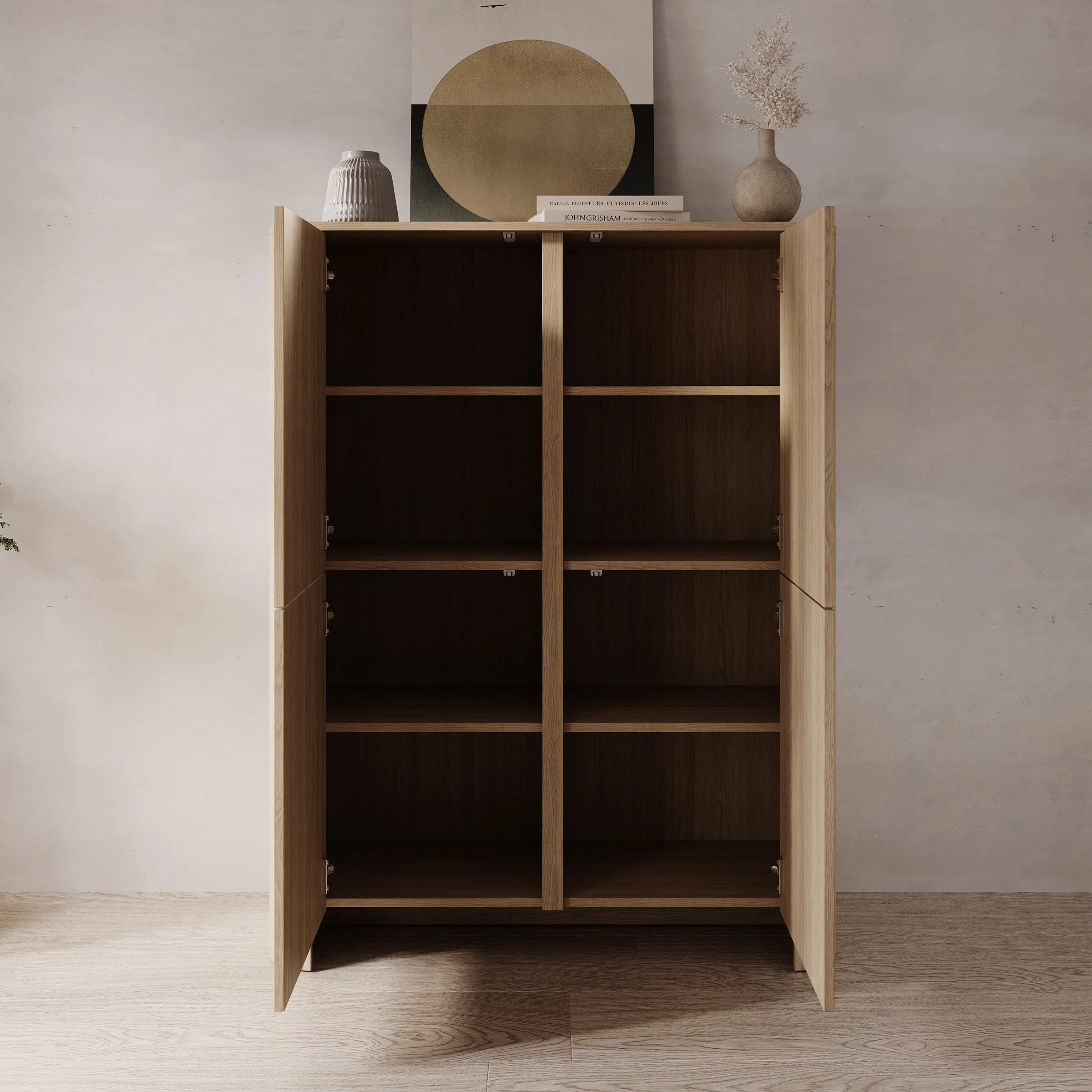 Barbados - Dressoir - Eiken - 103x39x132 cm - Image 2