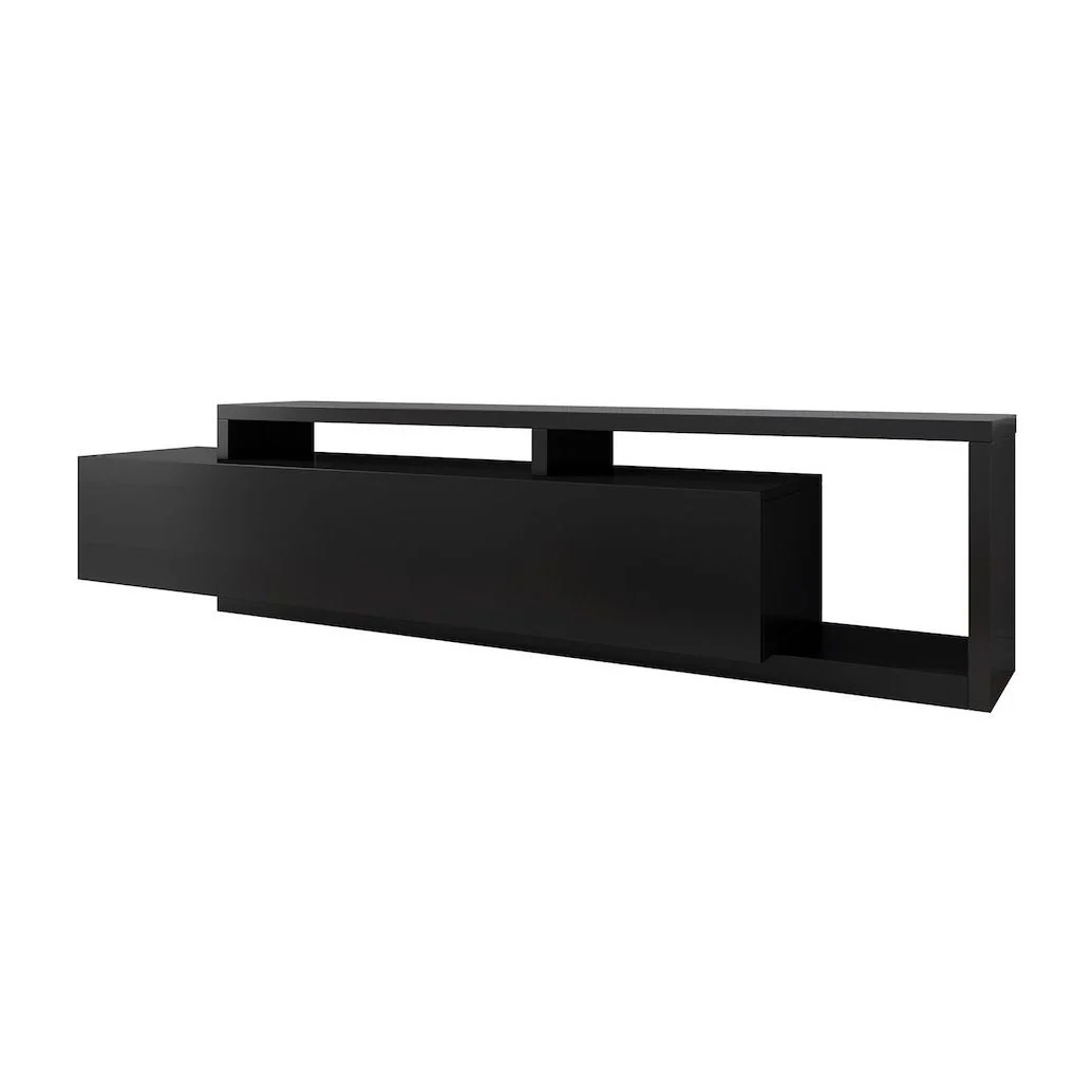 Bello - TV-Meubel - met lade - Mat zwart - 219 cm - Image 6