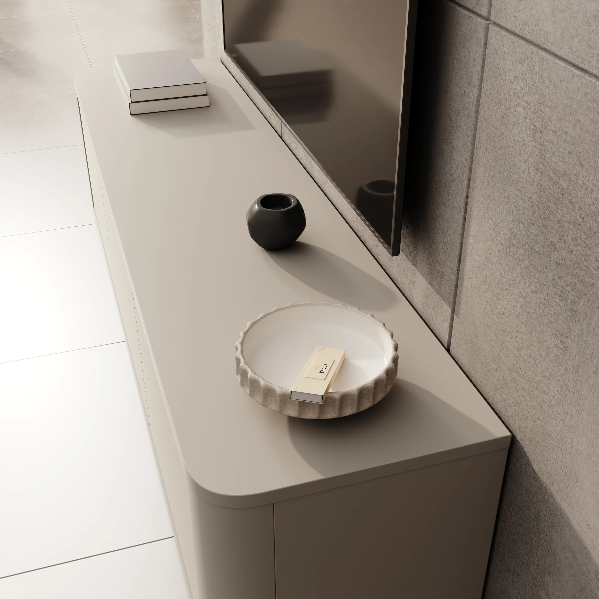Bijou - TV-Meubel - Beige - 168x41x42 cm - Image 5