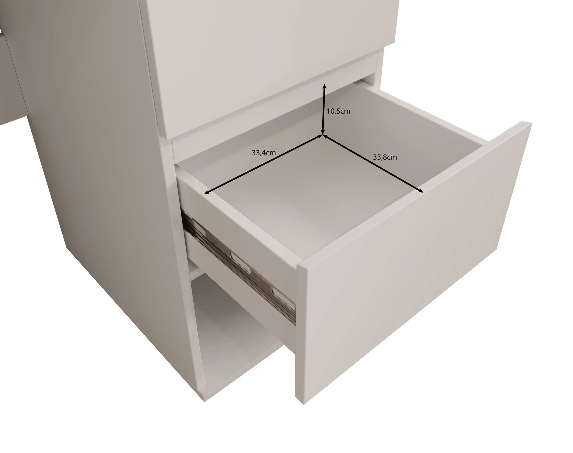 Brussel - Bureau - Wit - 115x50x77 cm - Image 6
