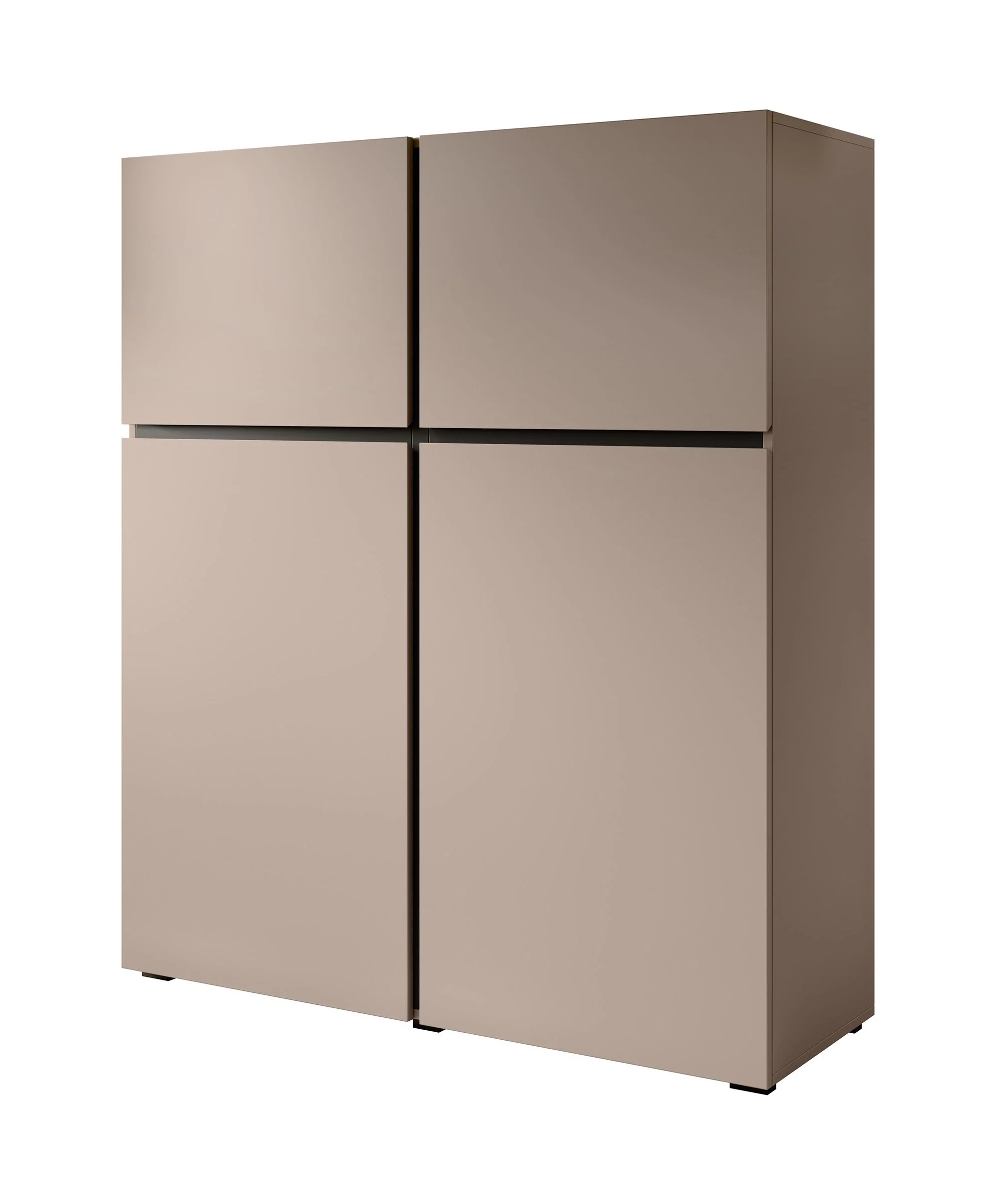Cainan - Dressoir - Beige/zwart - 119x40x139 cm - Image 6