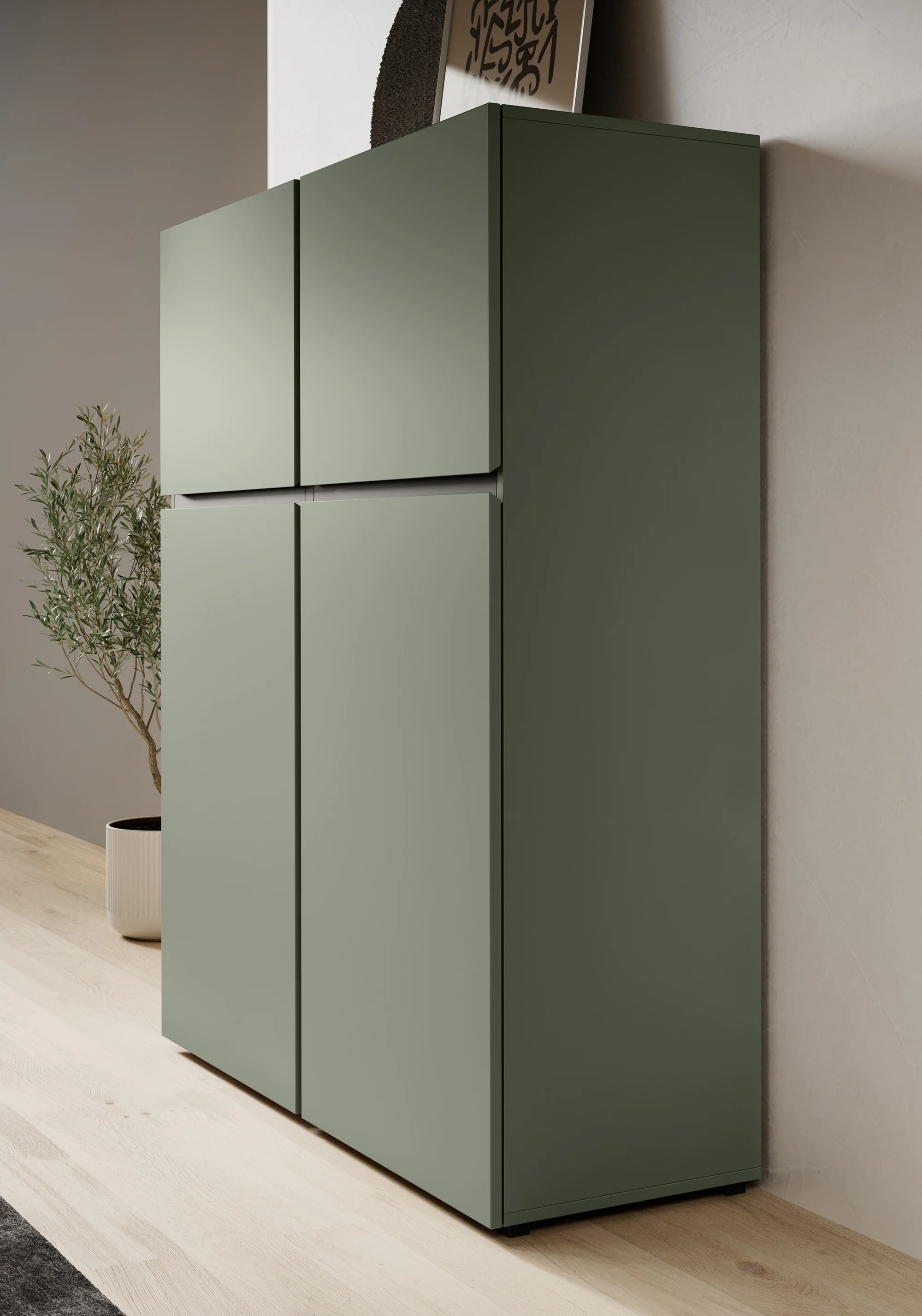 Cainan - Dressoir - Groen - 119x40x139 cm - Image 4