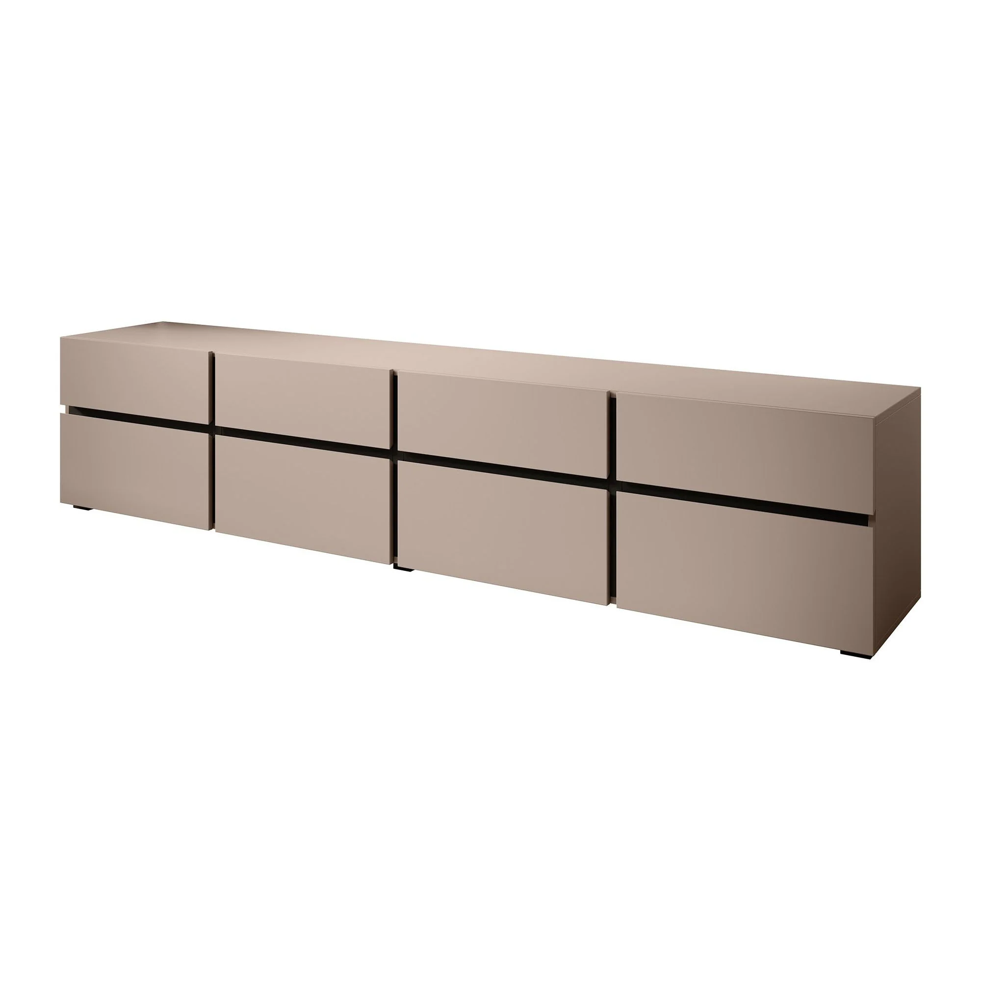 Cainan - TV-Meubel - met 4 lades - Beige  - 225 cm - Image 7