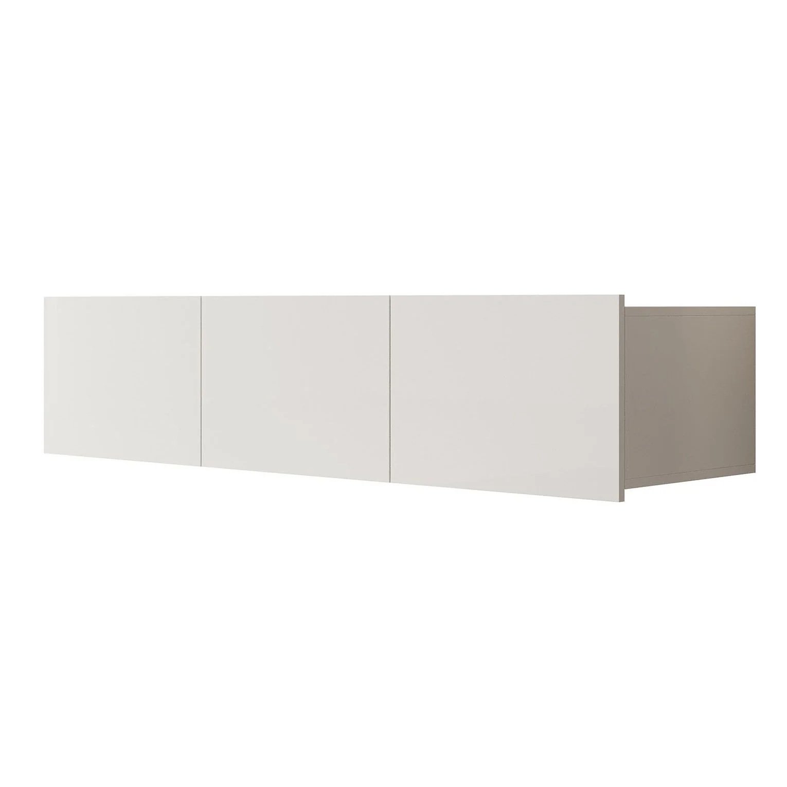 Calabas - TV-Meubel met 3 deuren - Wit - 150x43x37 cm - Image 10