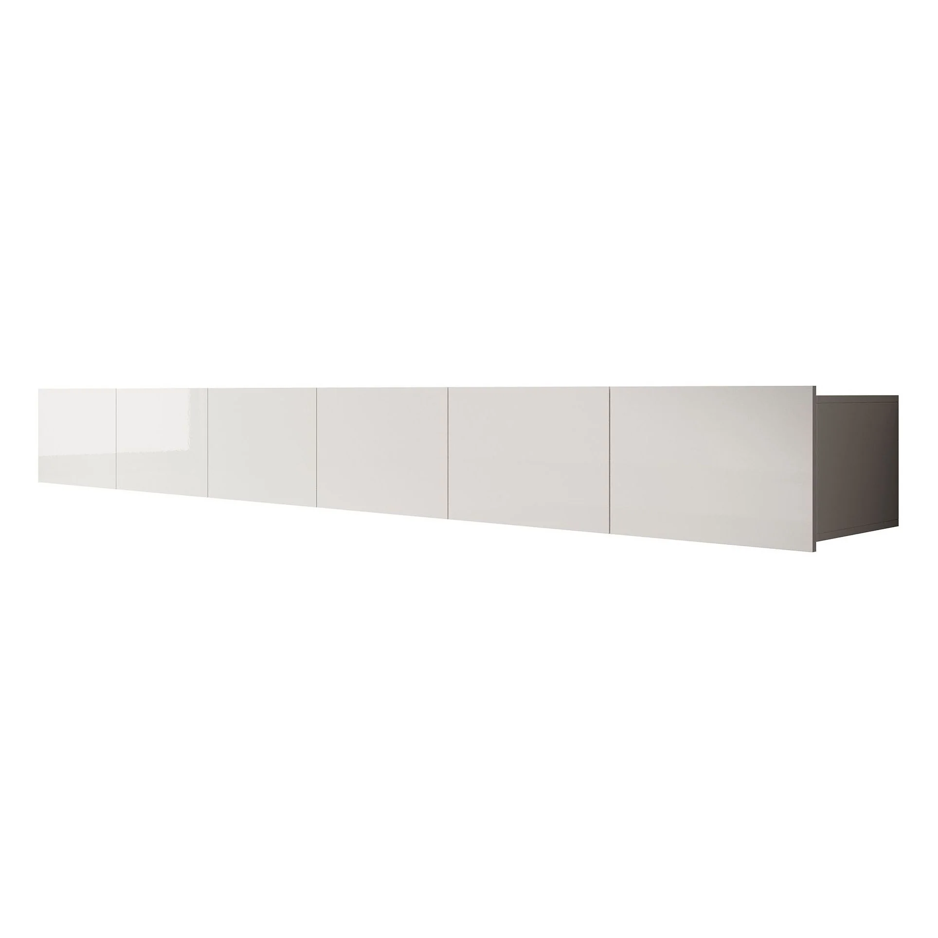 Calabas - TV-Meubel met 6 deuren - Wit - 300x43x37 cm - Image 10