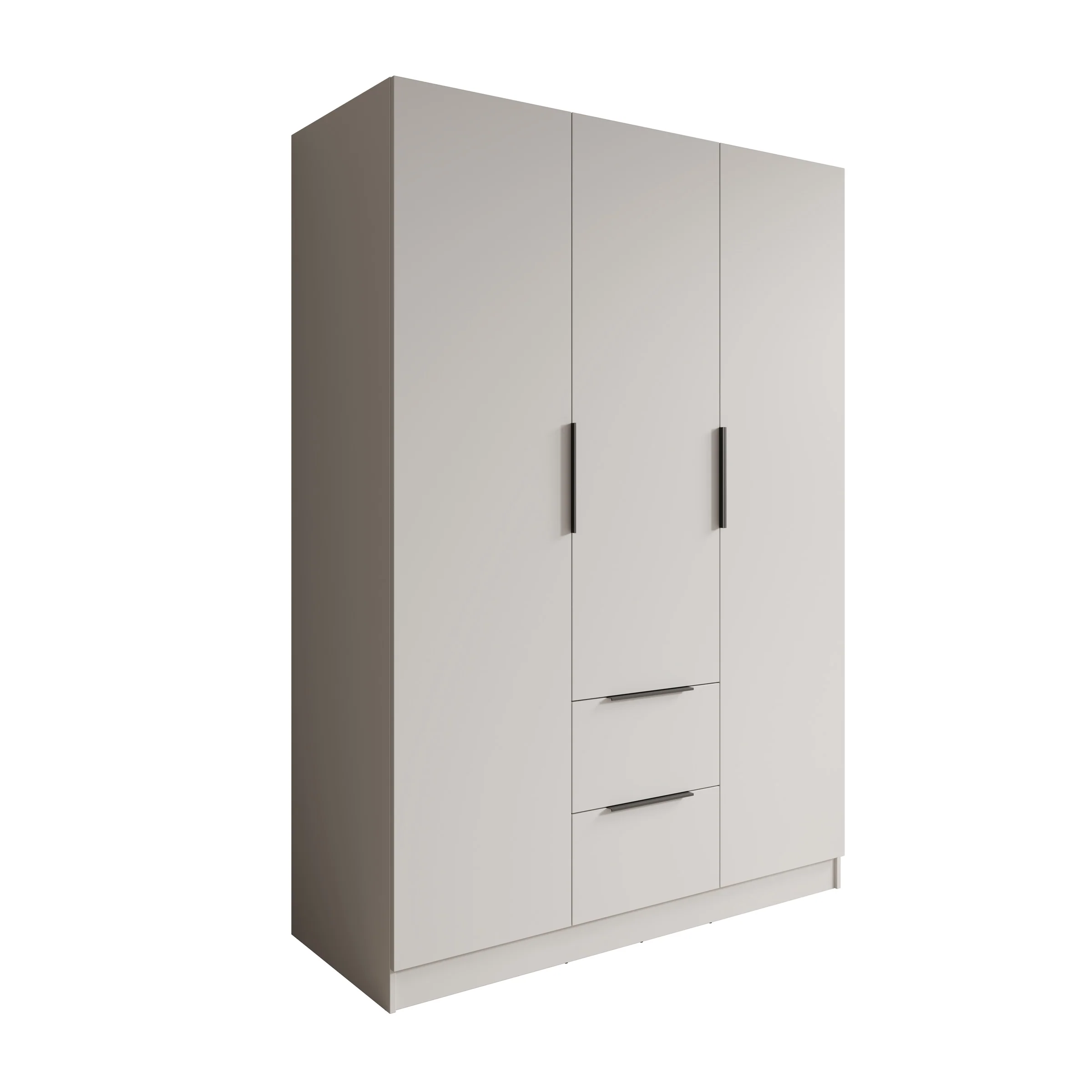 Caliero - Kledingkast 3-deurs - Wit - 150x60x216 cm - Image 7