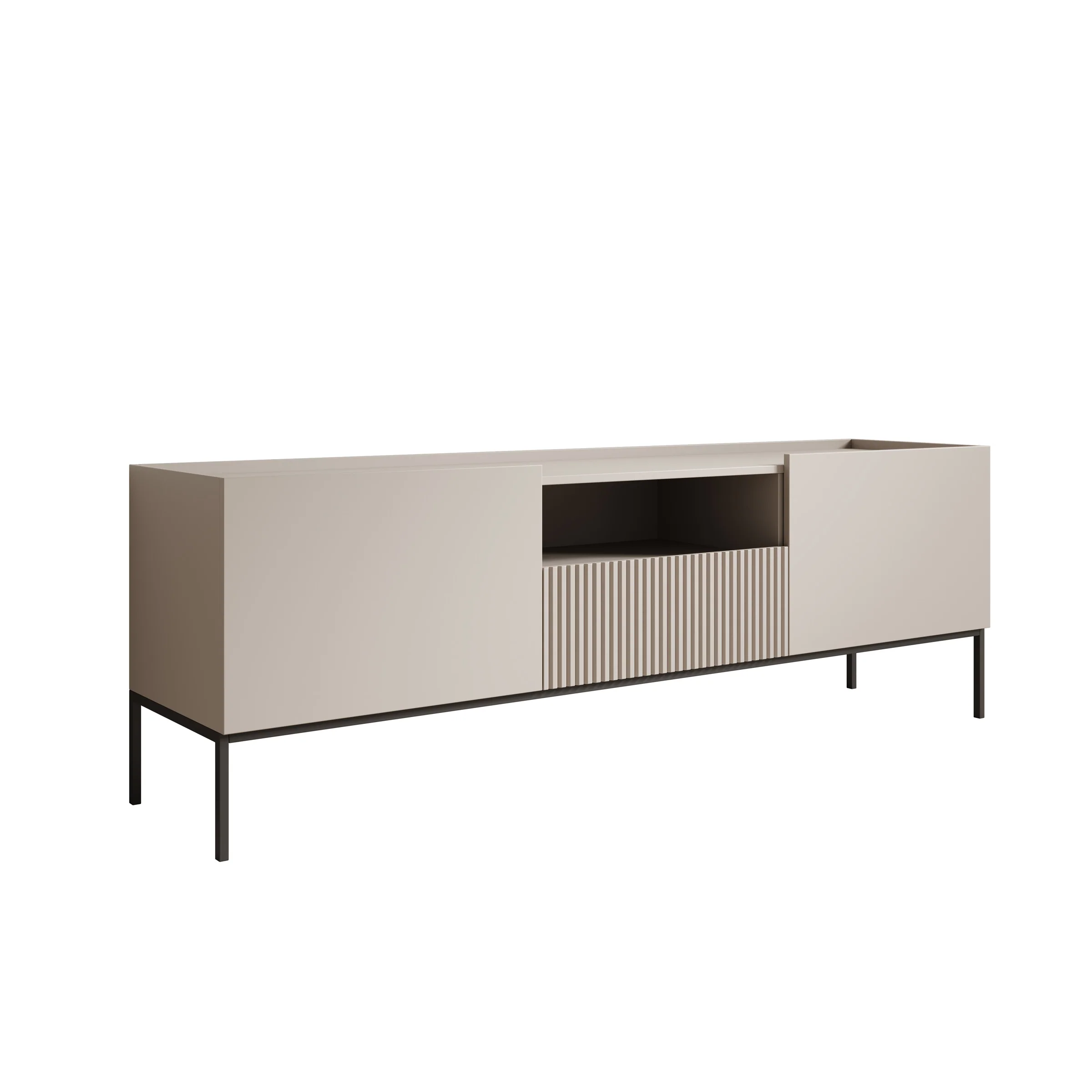 Capri - TV-Meubel - Beige - 180x42x60 cm - Image 8