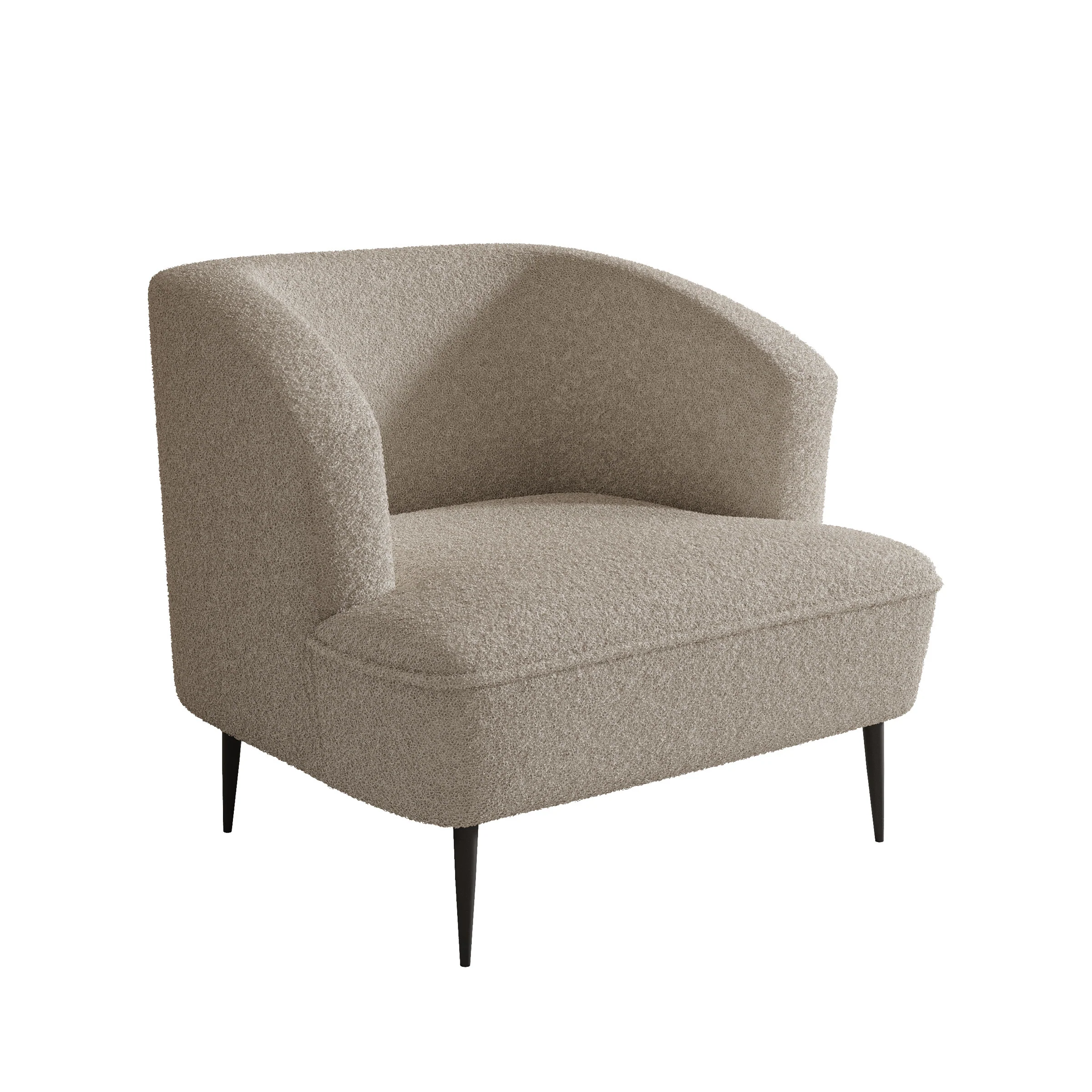 Caracas - Fauteuil - Teddystof beige - Image 5