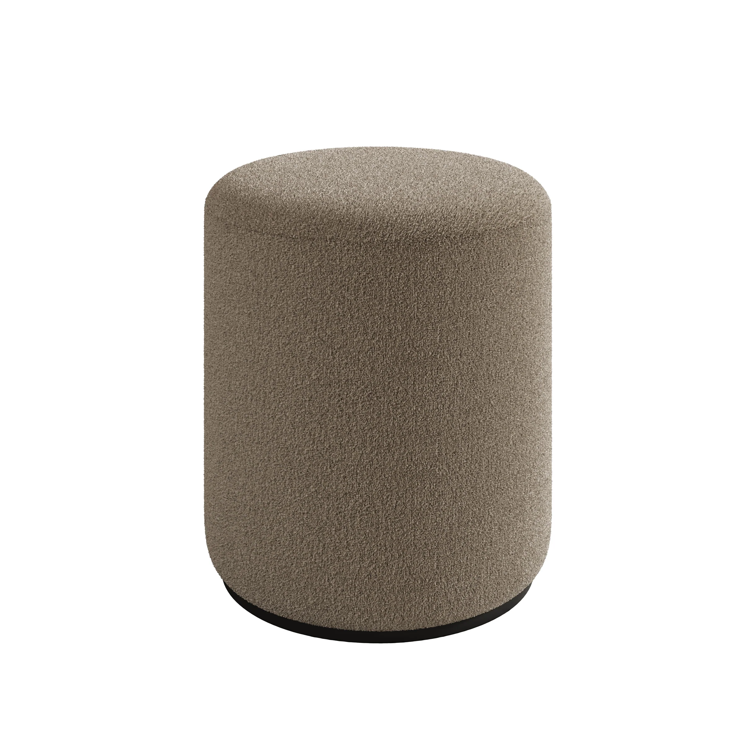 Caracas - Poef - Stof beige - 41x41x44 cm - Image 4