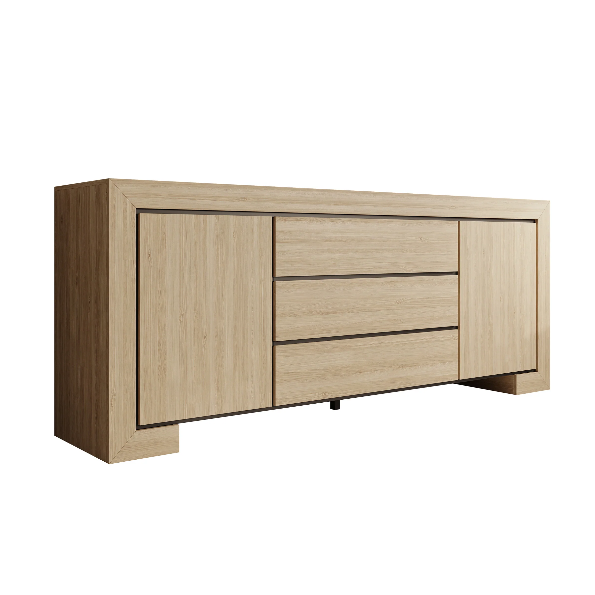 Cayuga - Dressoir - Eiken - 225x48x90 cm - Image 7