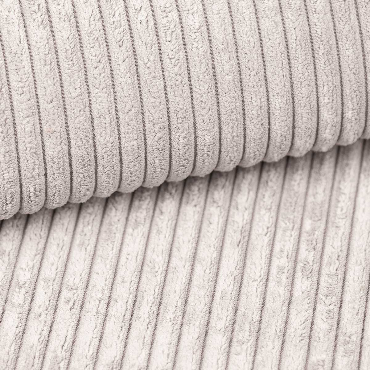 Cordoba - Hoekbank 3-zits met chaise longue - Ribstof beige - Rechts - Image 4