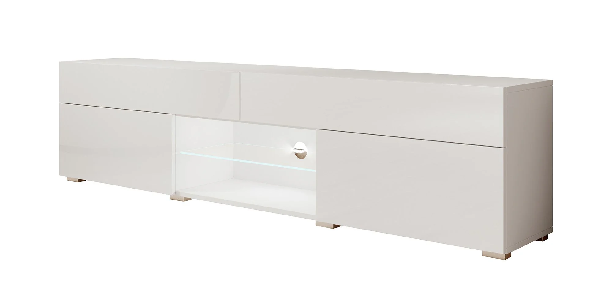 Cruise - TV-Meubel met verlichting - Wit - 180 cm - Image 6
