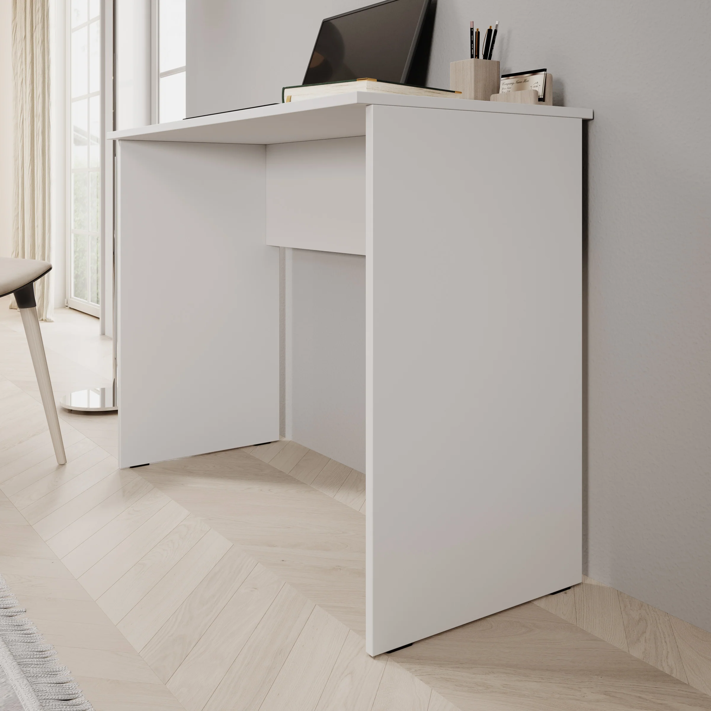 Daro - Bureau - Wit - 98x45x74 cm - Image 3