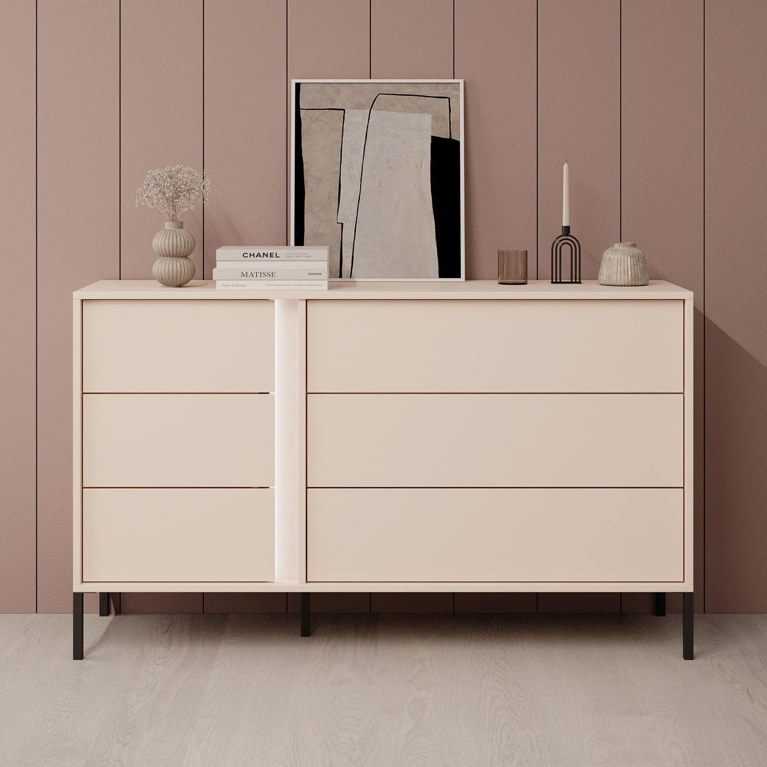 Desert - Ladekast - Beige - 137x40x81 cm - Image 3