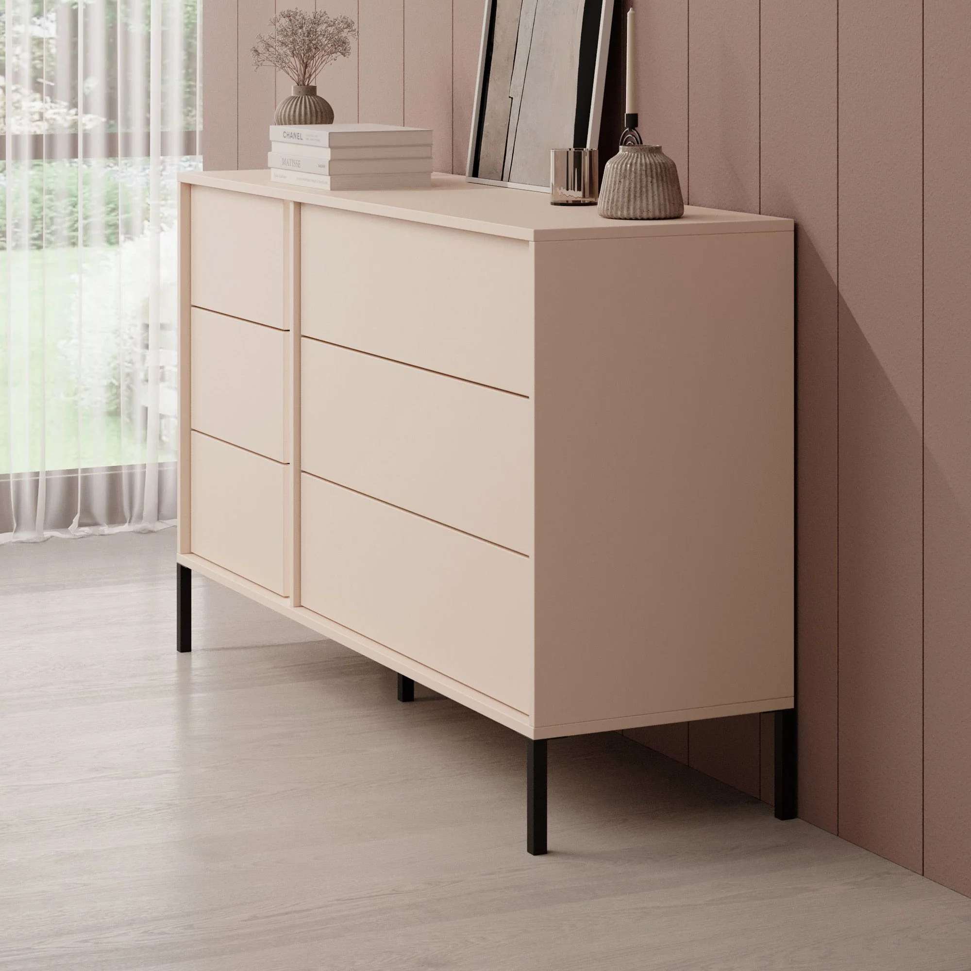 Desert - Ladekast - Beige - 137x40x81 cm - Image 4