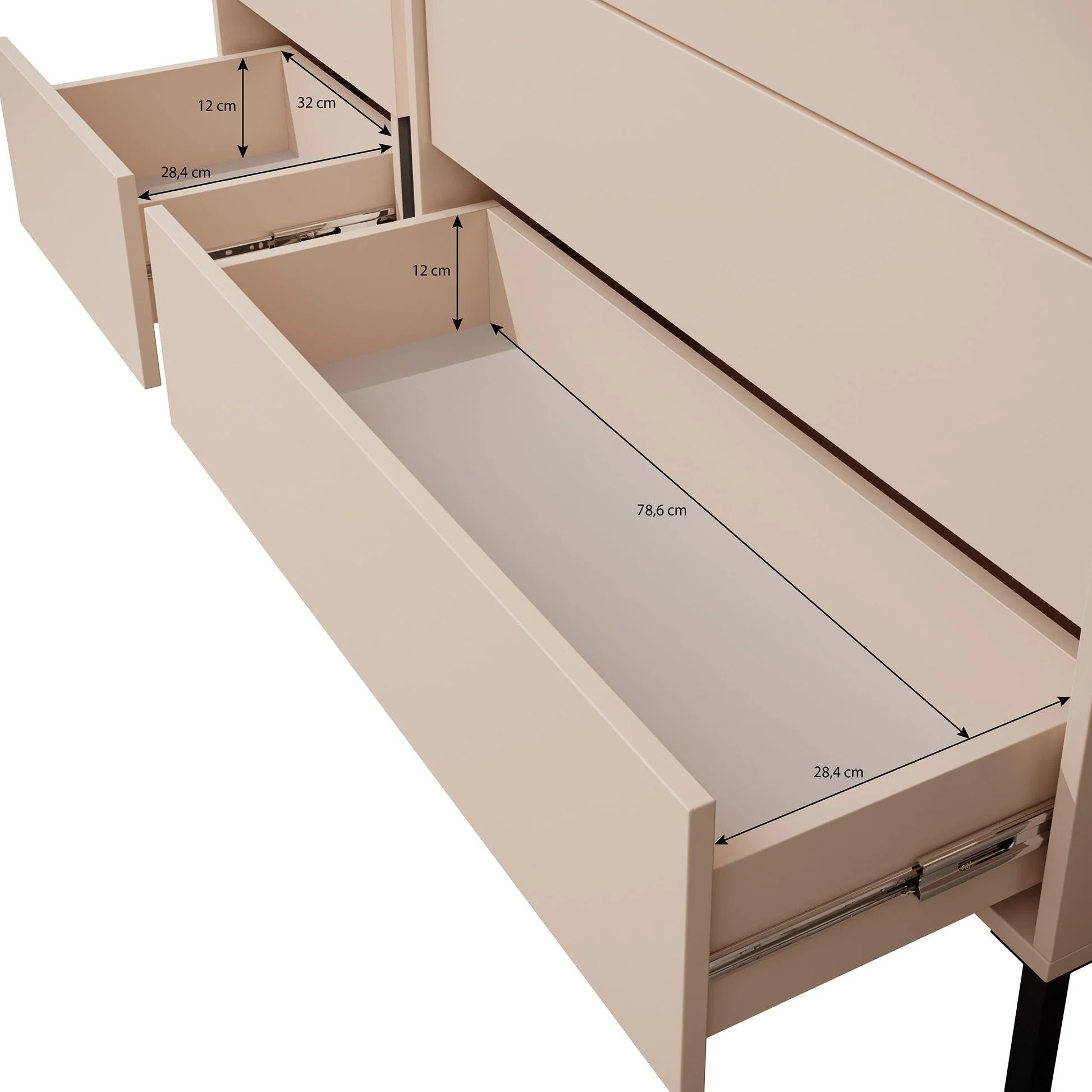 Desert - Ladekast - Beige - 137x40x81 cm - Image 6