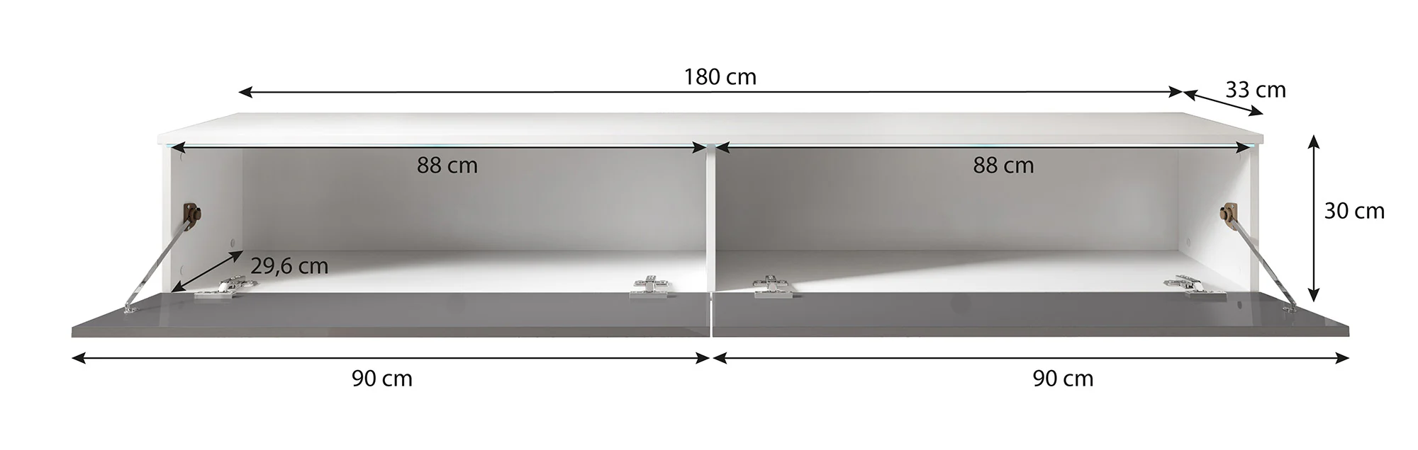Dixon - TV-Meubel - Licht eiken  - 180 cm - Image 7
