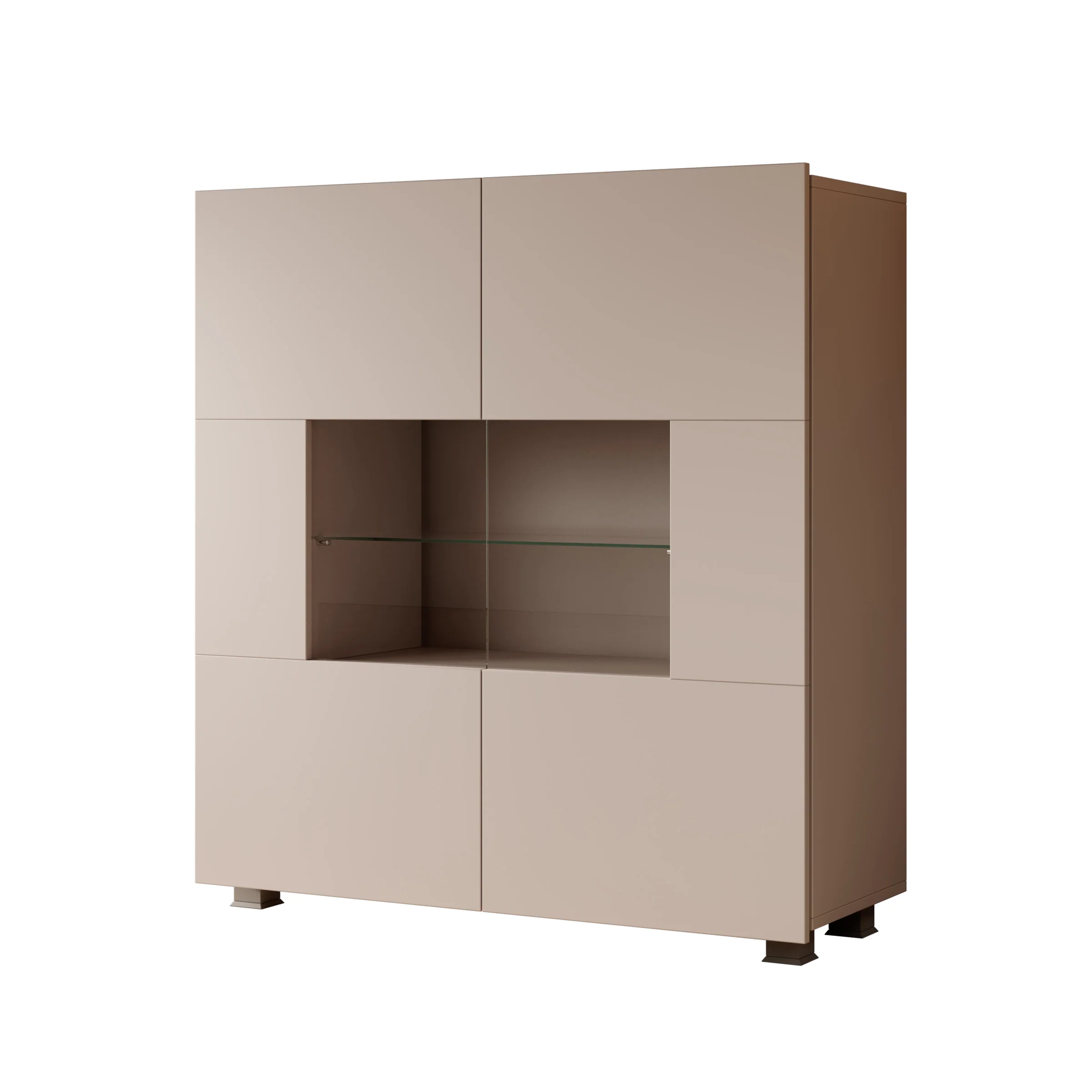 Calgary - Dressoir - Beige - 100x35x107 cm - Image 6