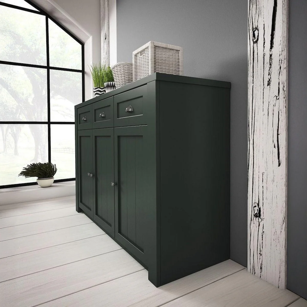 Parello 3 - Dressoir - Groen - 130x43x88 cm - Image 3