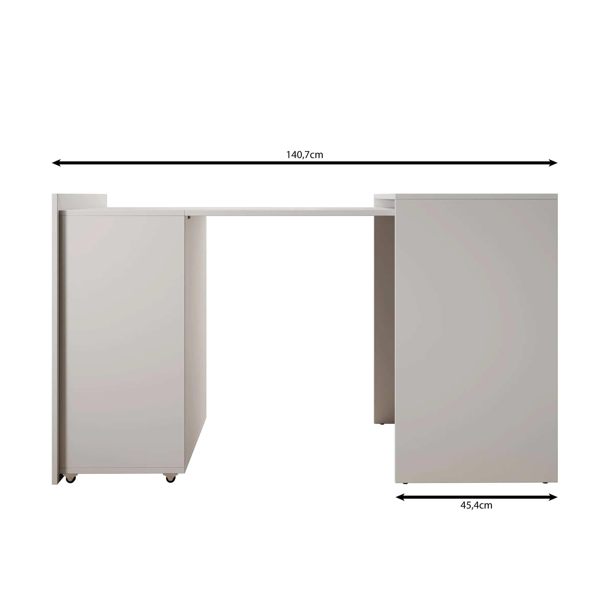 Emino - Bureau - Eikenpatroon - 72x47x79 cm - Image 9
