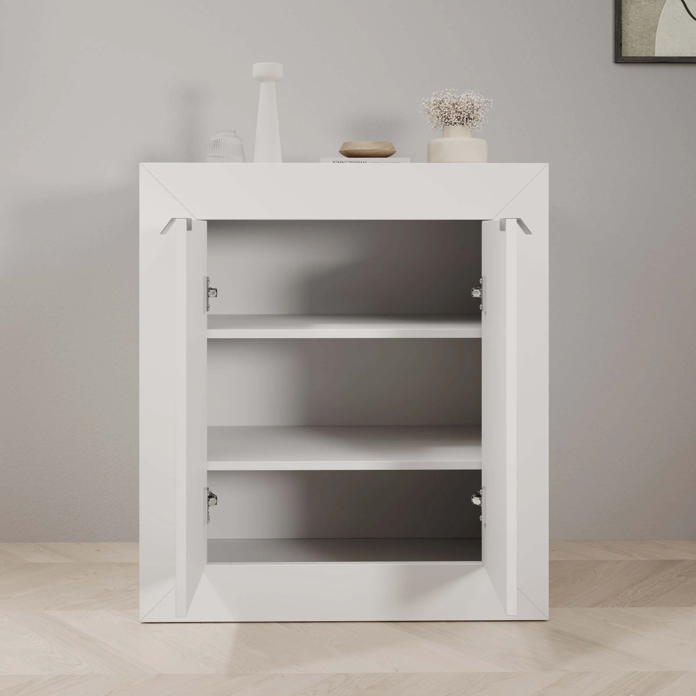 Emino - Bureau - Wit - 72x47x79 cm - Image 4