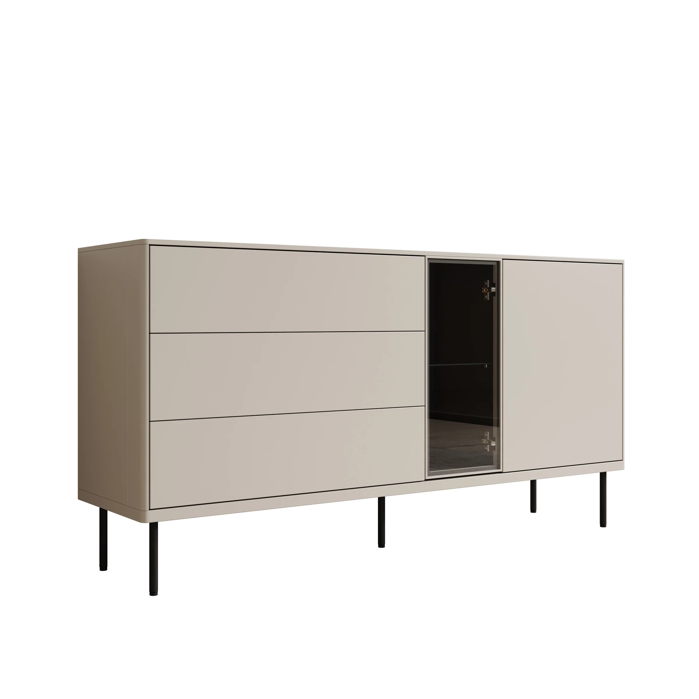 Estrella - Dressoir - Beige - 161x41x83 cm - Image 7