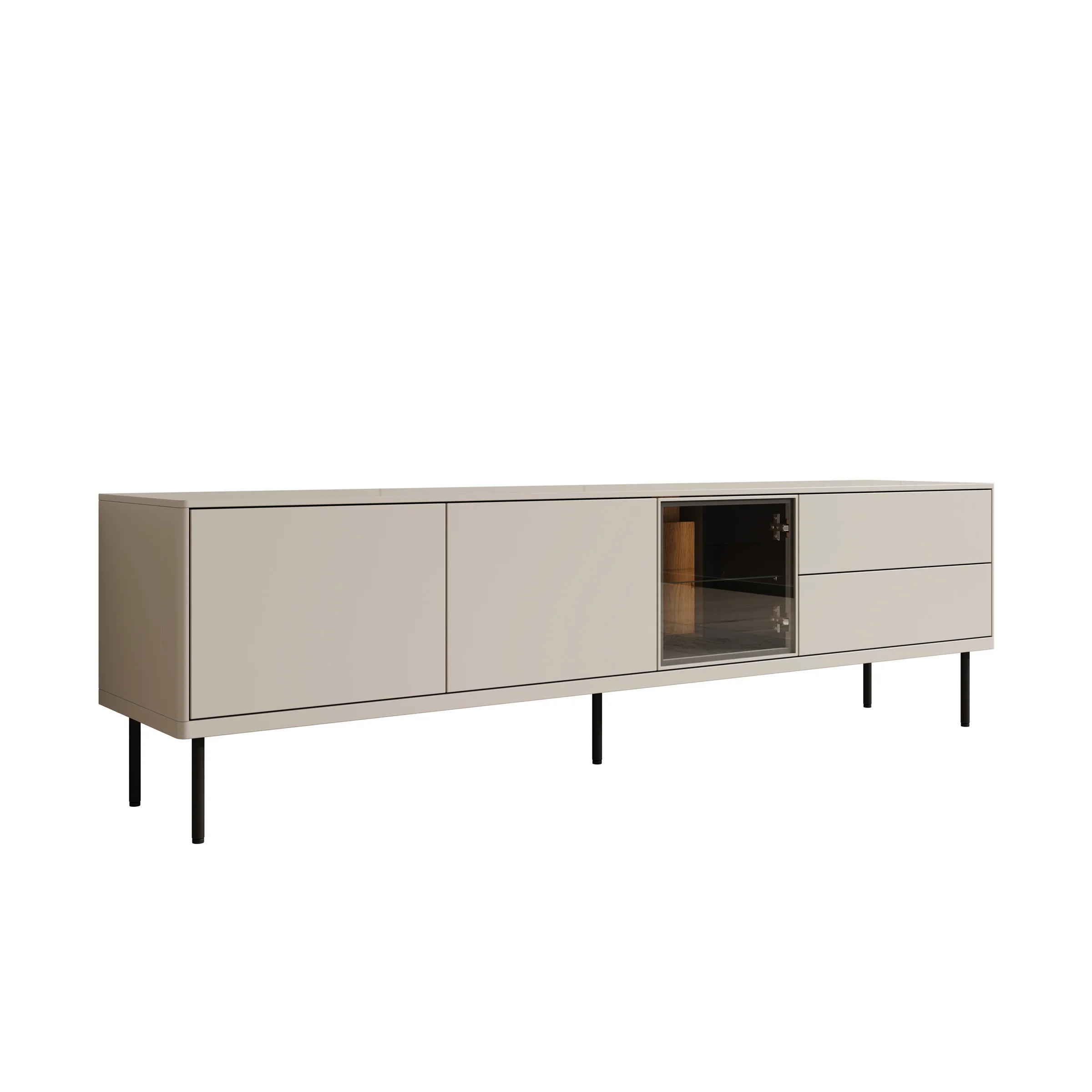 Estrella - TV-Meubel - Beige - 194x41x56 cm - Image 7